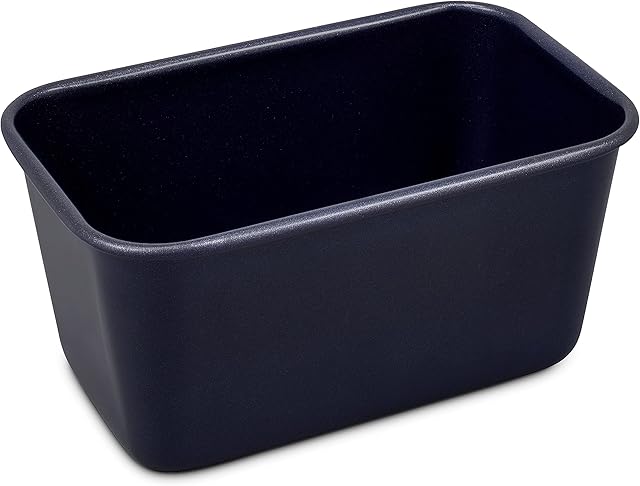 Zyliss E980198 Non-Stick Loaf Tin | 1L/1lb | Carbon Steel | Dark Blue | Bread Tin for Baking/Bakeware | Dishwasher Safe | 5 Year Guarantee