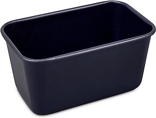 Zyliss E980198 Molde de Horno Pan Antiadherente, 1L, Acero Al Carbono, Azul Oscuro, Molde Para Plum Cake Rectangular, Apto Para Lavavajillas, 5 Años de Garantía