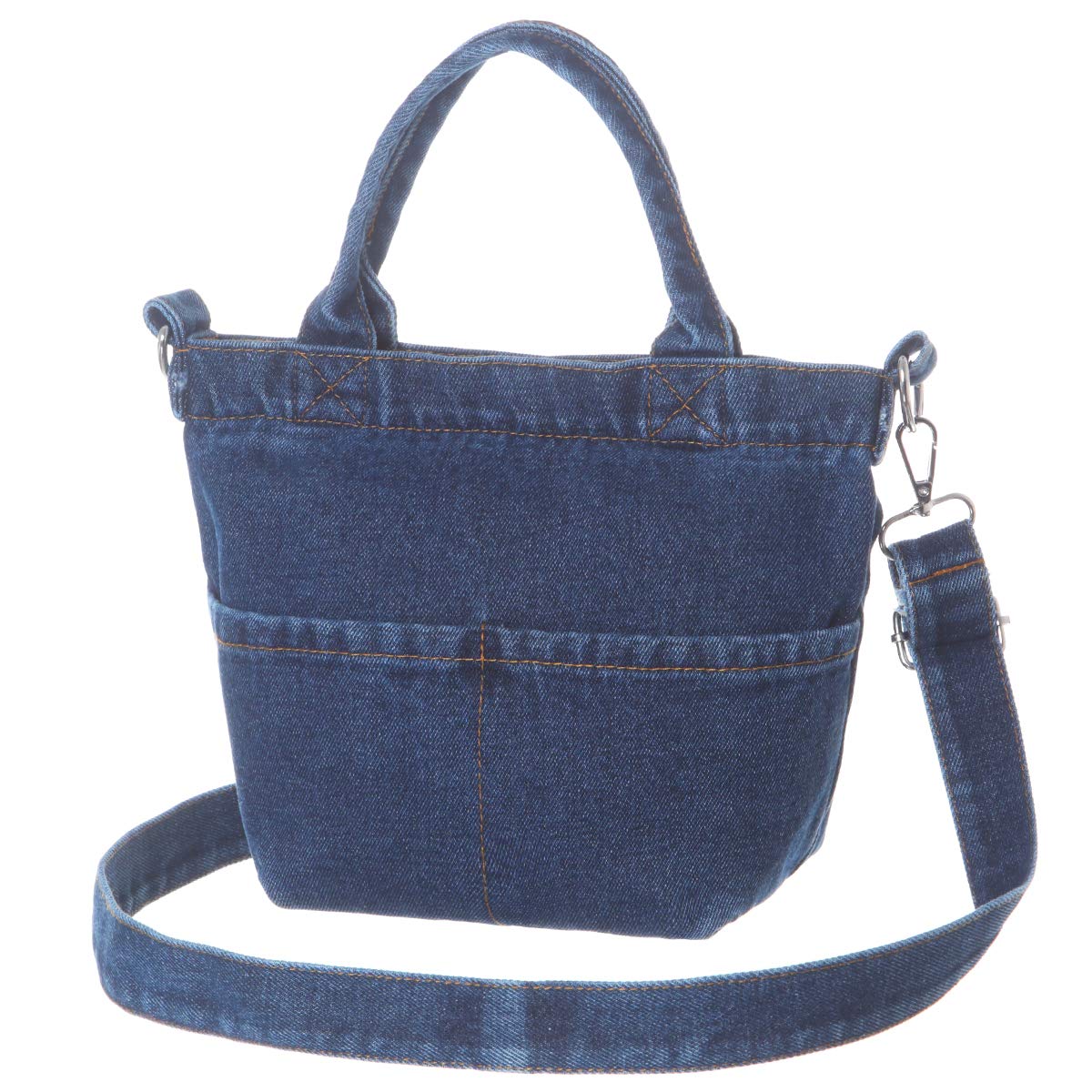 AOCINADenim Purse Jean Tote Bag for Women Crossbody Shoulder Denim Purses and Handbags for Women(B-Classic Blue)