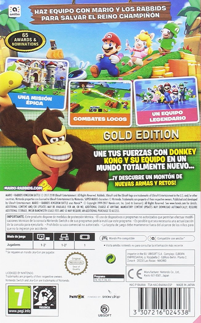 Mario Rabbids Kingdom Battle - Gold Edition - Nintendo Switch [video game] (Non-US Version) - Image 2