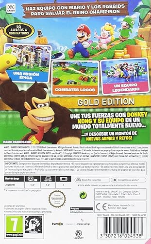 Miniatura 2 de Mario Rabbids Kingdom Battle - Gold Edition - Nintendo Switch video game (Non-US Version)