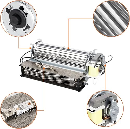 Miniatura 17 de DELSbbq Ventilador de pared para calentador de pared Dyna-Glo Vent Free Wall Heater's, ventilador sin ventilación para Dyna-Glo 30,000 BTU, Mr.