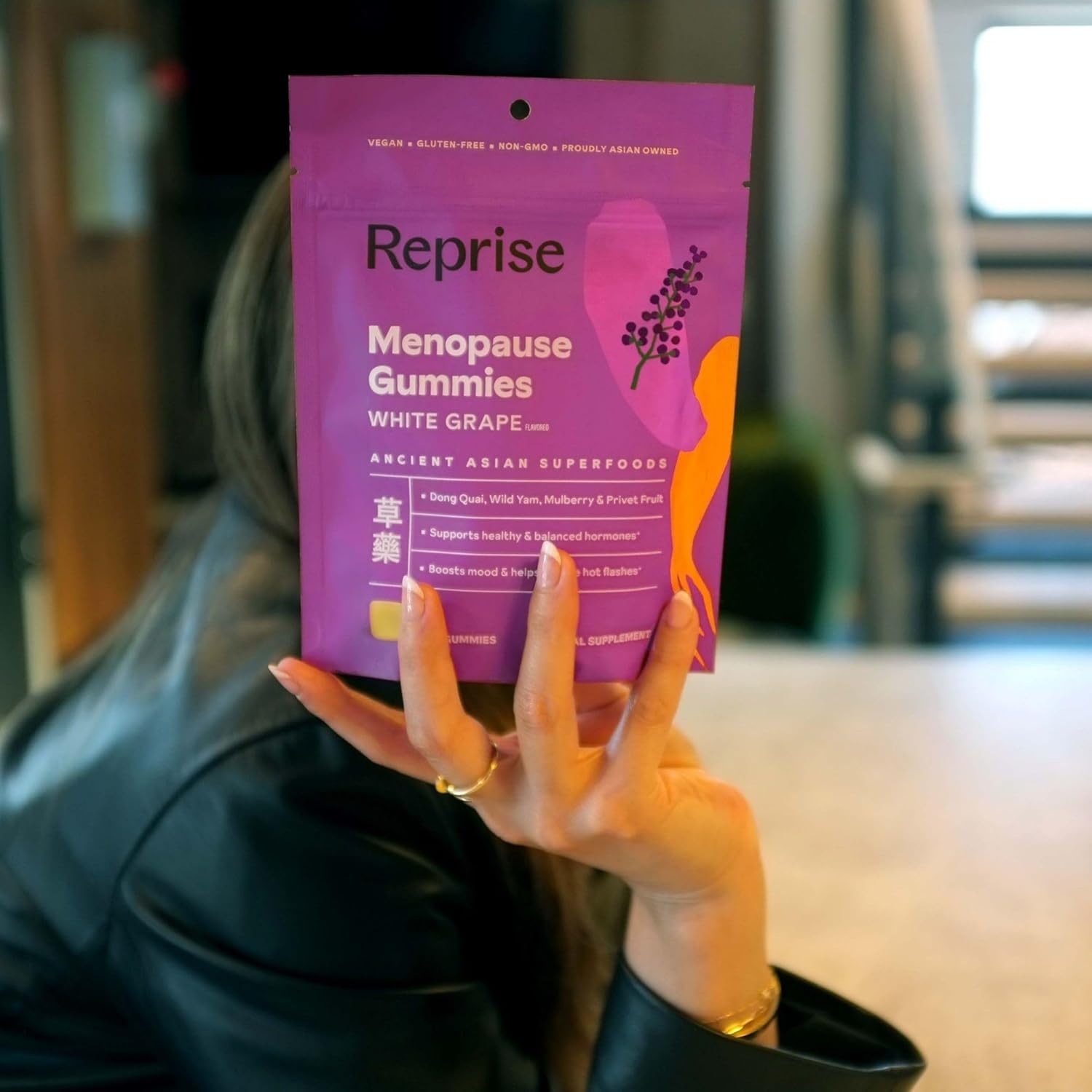 Menopause Gummies for Women | Healthy, Balanced Hormones | Reduce Hot Flashes, Night Sweats | Boosts Mood, Vitality, Energy| Dong Quai, Wild Yam, Mulberry, Privet Fruit | Low Sugar Chews, 60 Gummies - Image 6