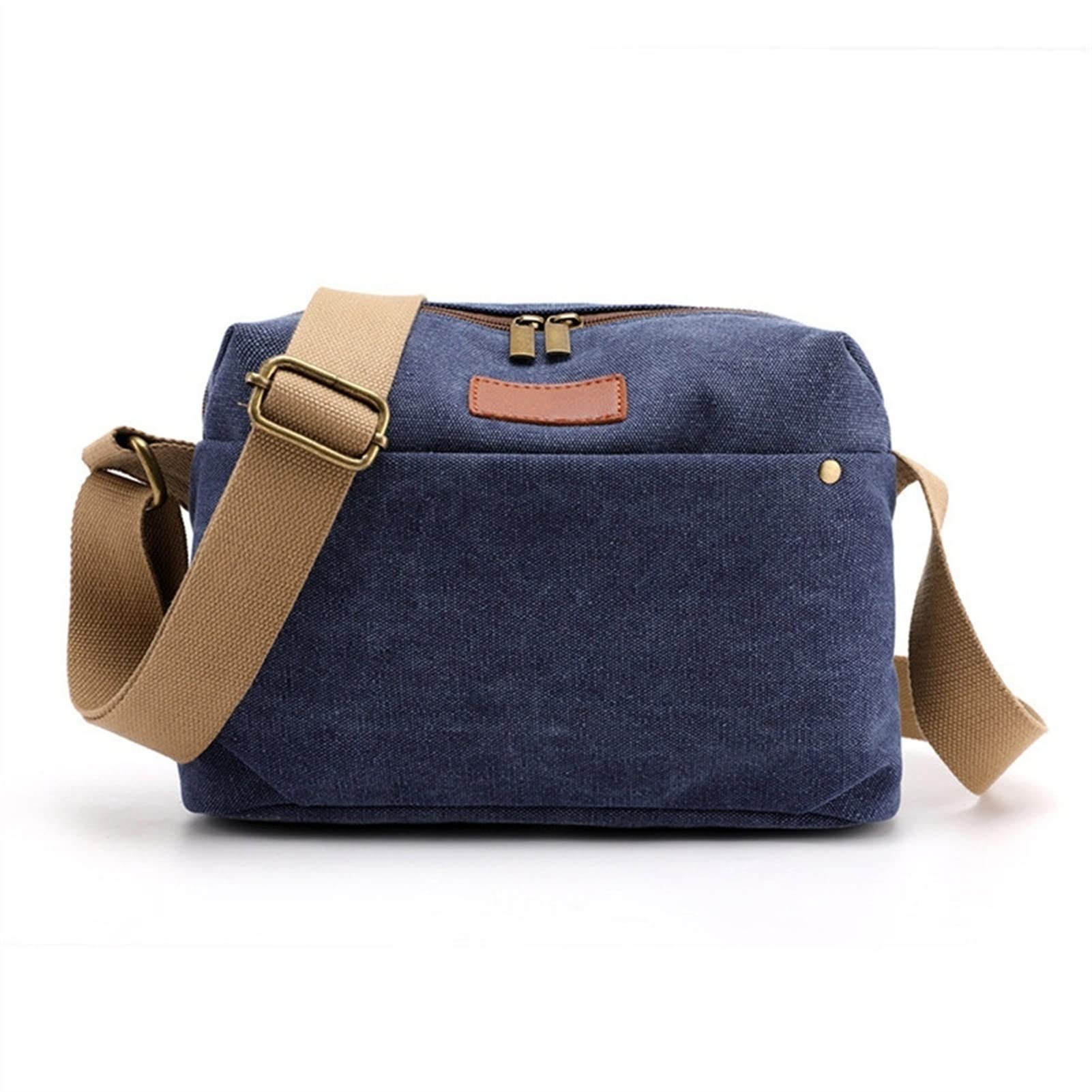 Sac bandoulière femme idée cadeau mode anniversaire fête petit messenger chic en toile robuste