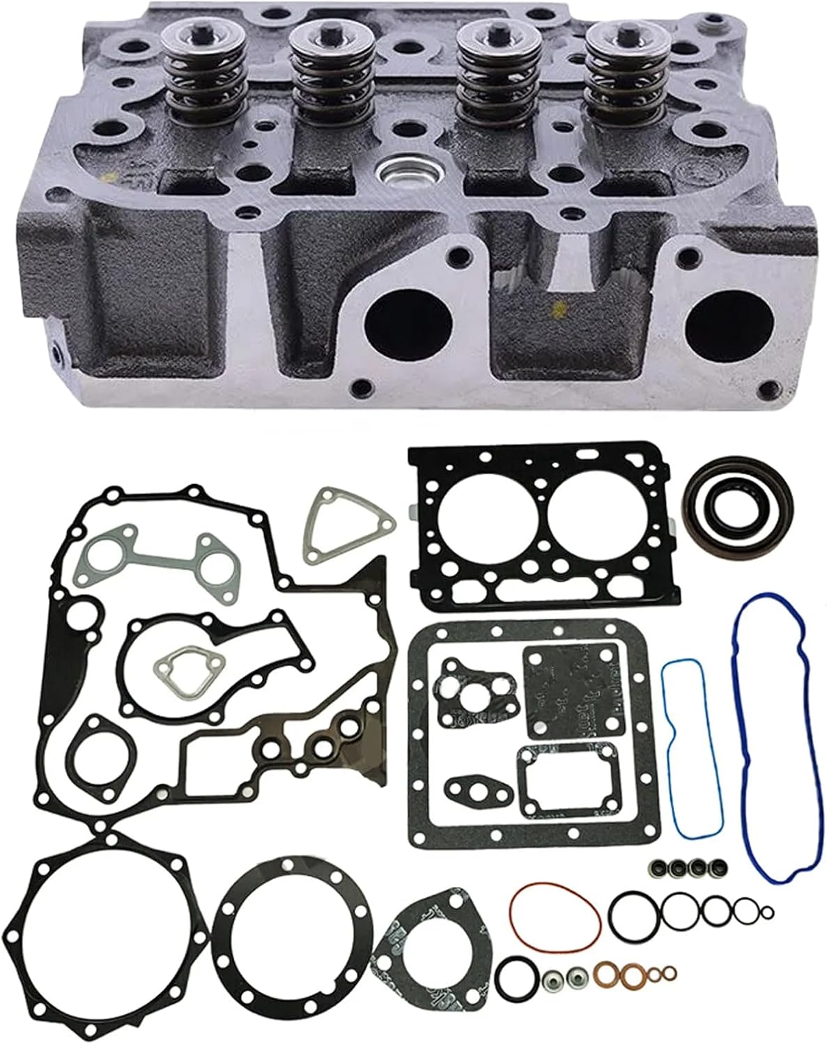 Cylinder Head Compatible for Kubota Engine Z602 (Bare Cylinder Head, Without Gasket Set)