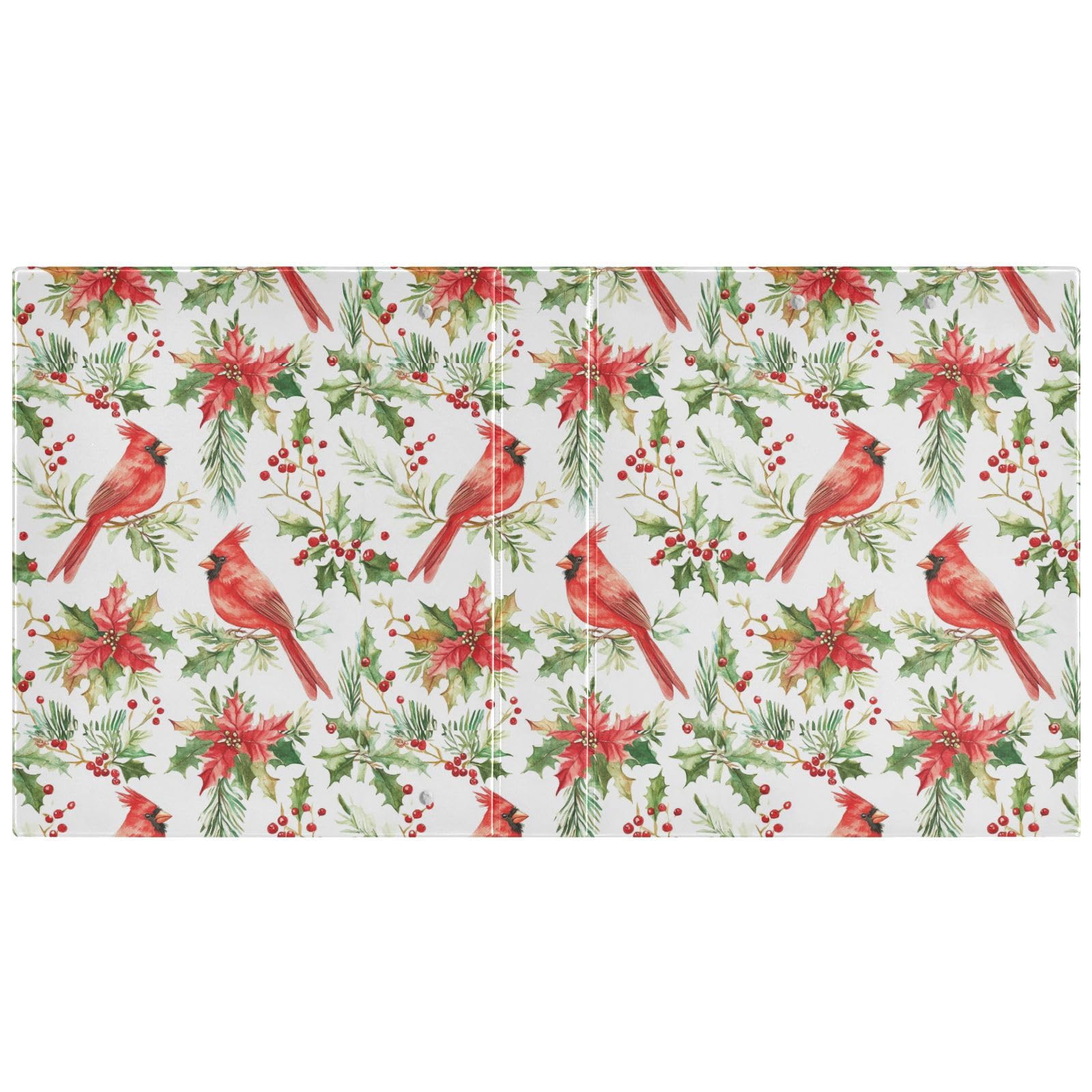 Raccoglitore a 3 anelli con 3 anelli decorativi, 3,8 cm, con portablocco e 3 tasche trasparenti, contiene 200 fogli di carta formato A4, impermeabile, per scuola, casa, ufficio
