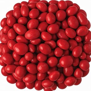 Jumbo Boston Baked Beans 1.5 lbs Gourmet Red Candy Coated Roasted Peanuts