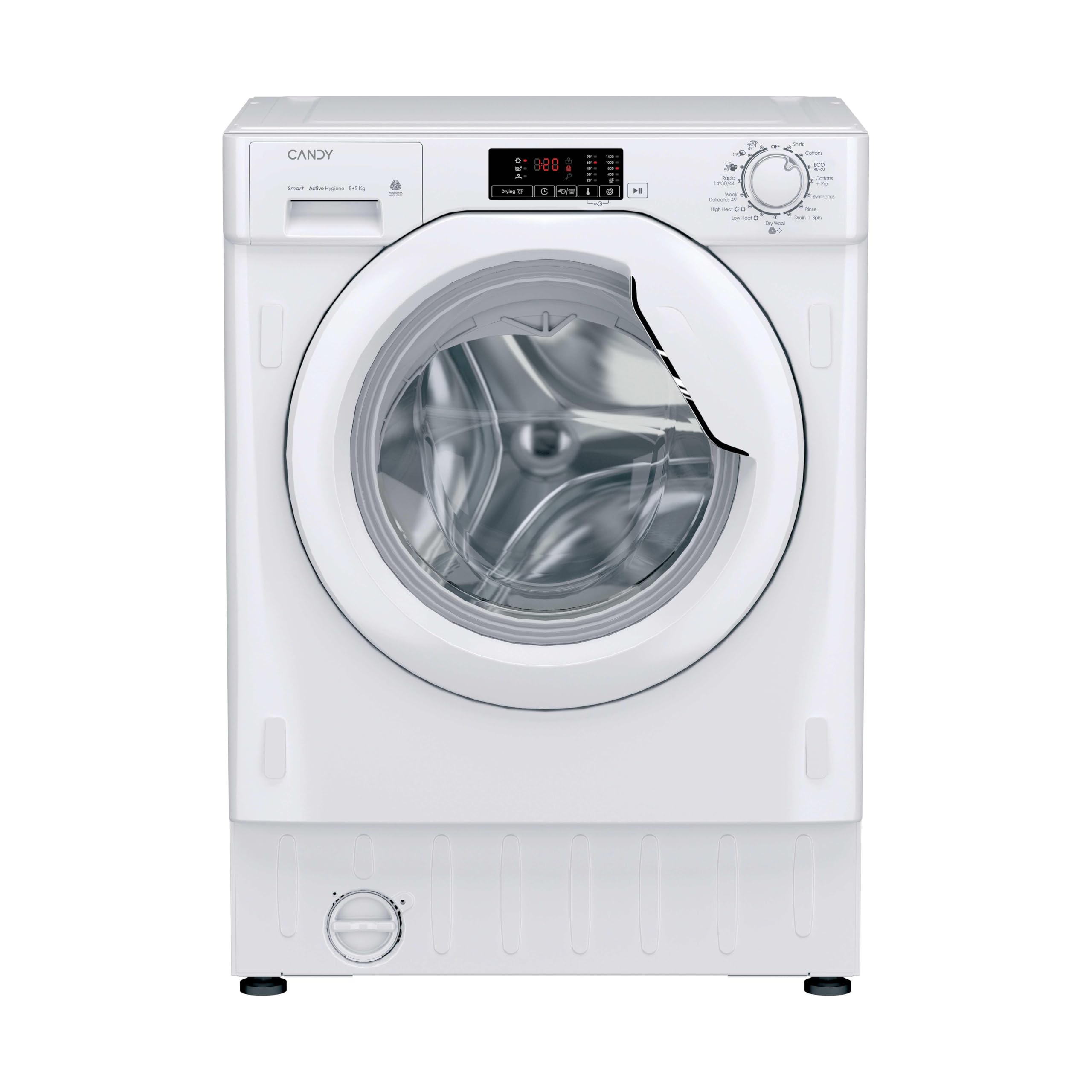 Candy Smart Cbd 485D14-80 Integrated 8Kg / 5Kg Washer Dryer, 1400 Rpm, & B Rated (Wash Only)