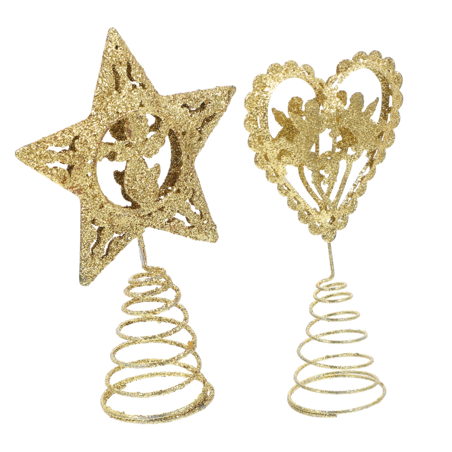 ABOOFAN 10stücke Teiliges Weihnachtsbaumspitzen Dekorative -Ornamente Für Festliche Feiern Für Weihnachtsbaumdekoration Und Festliche