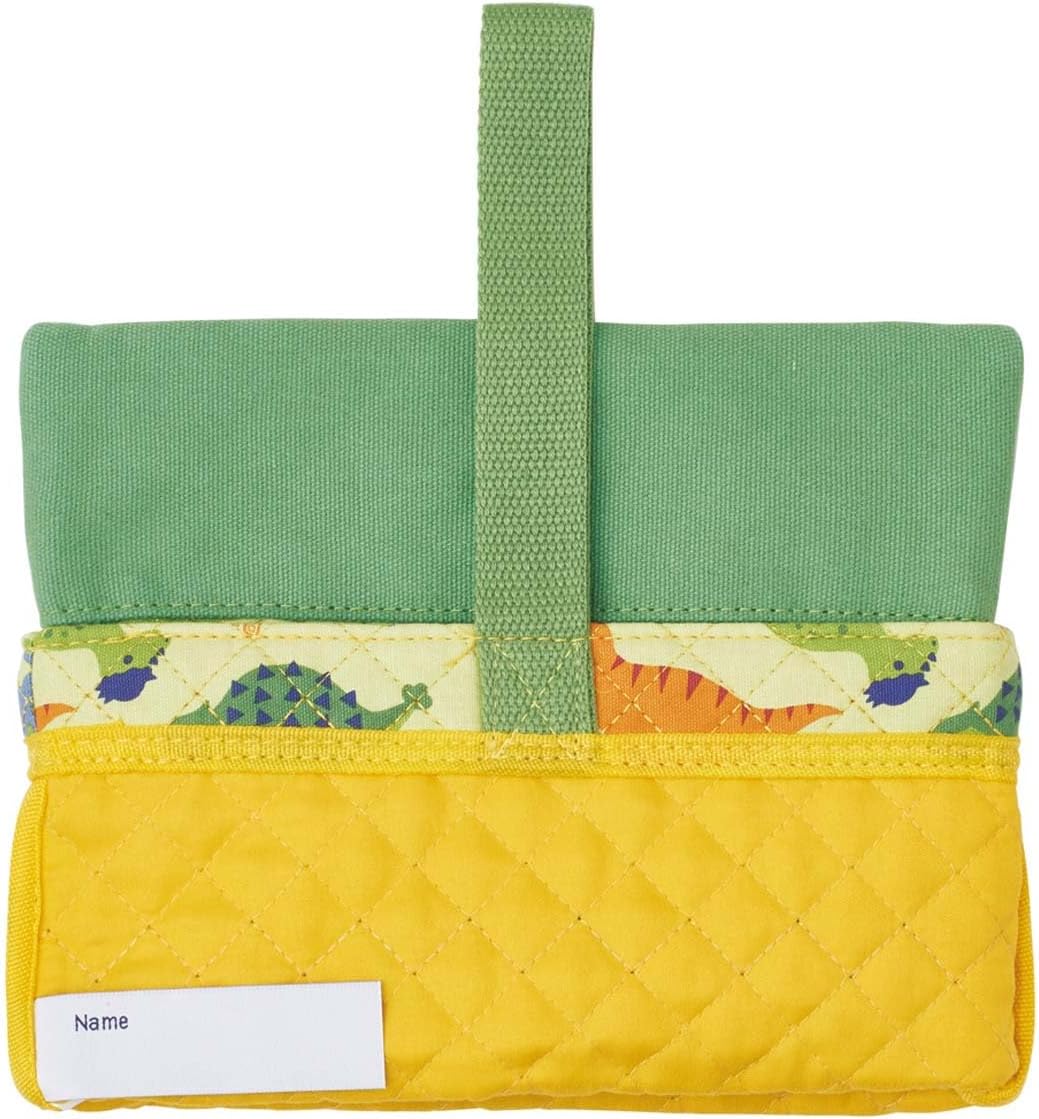 Skater KBS1-A Shoe Bag, 11.8 x 9.1 inches (30 x 23 cm), Dinosaurus Picture
