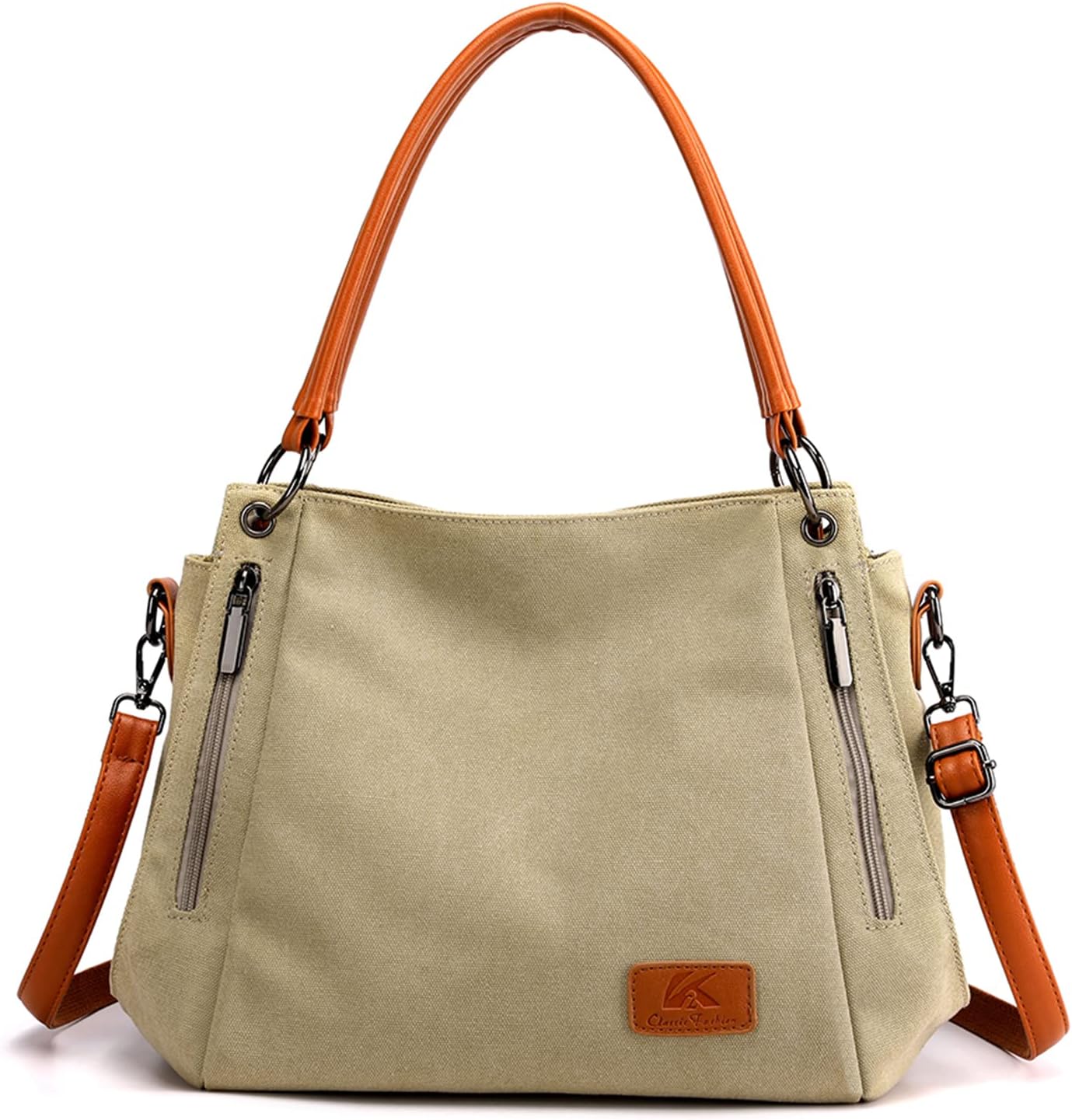 Vintage Women Handbag Canvas Shoulder Bag Large Capacity Messenger Bag