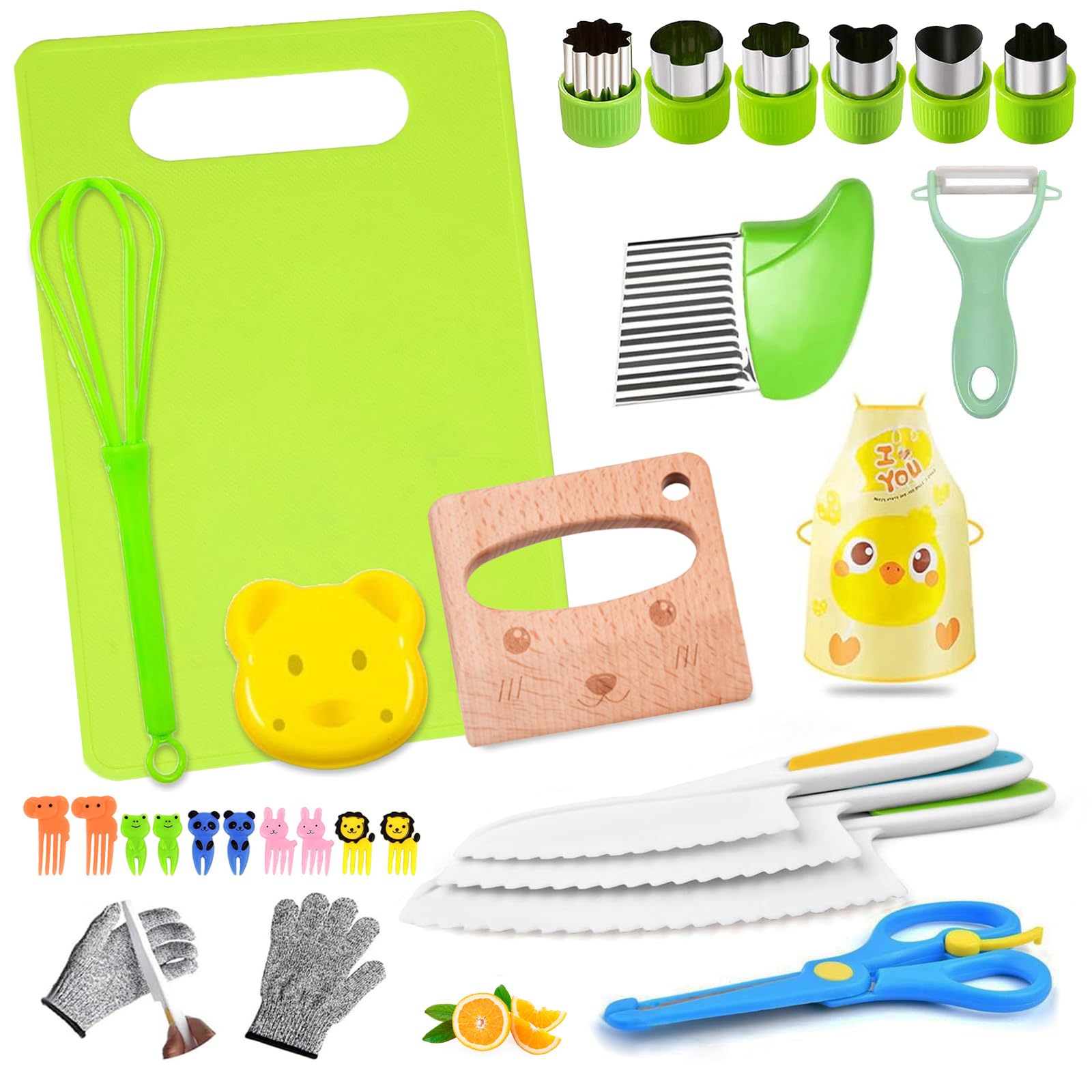 Kit Cuisine Montessori Kit Couteaux Sécurité Enfants Riwer - 28 Pièces Montessori - Couteau Bois, Planche à Découper - Dès 2 Ans Cadeau éducatif Kit Cuisine Montessori Kit Couteaux Sécurité Enfants Riwer - 28 Pièces Montessori - Couteau Bois, Planche à Découper - Dès 2 Ans Cadeau éducatif