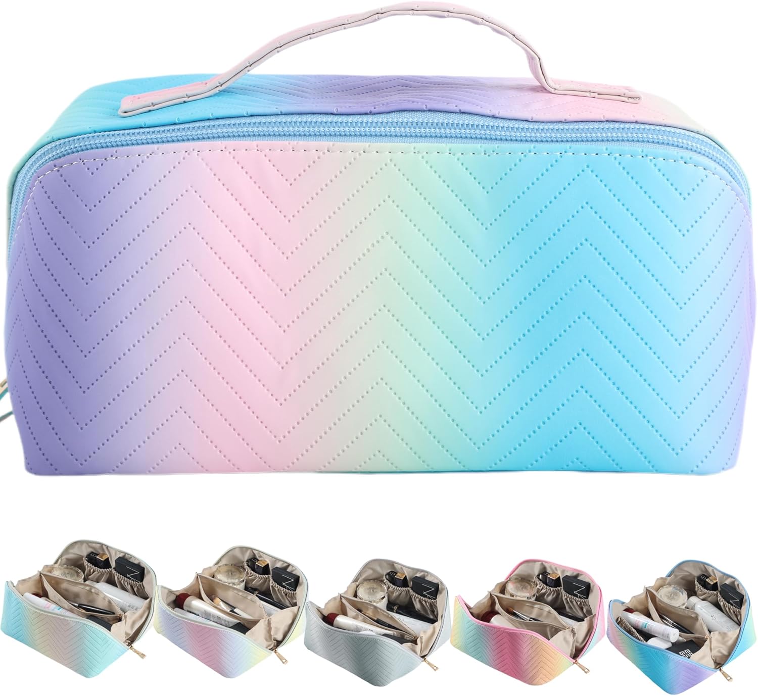 UITWMKTG Makeup Bag Large Capacity Make Up Bag with