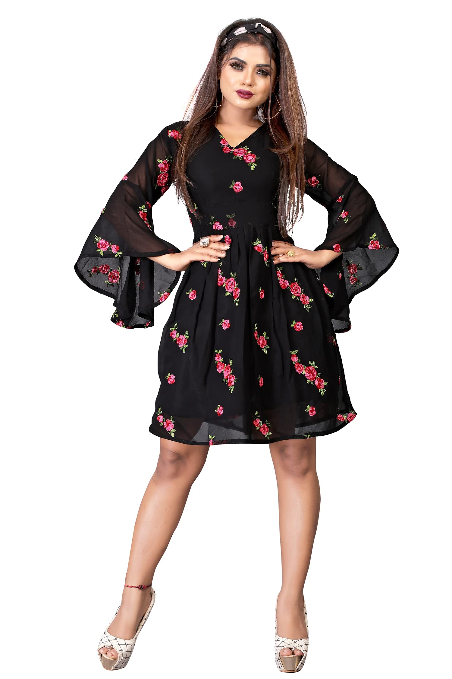 JULEE Women Knee Length Dress