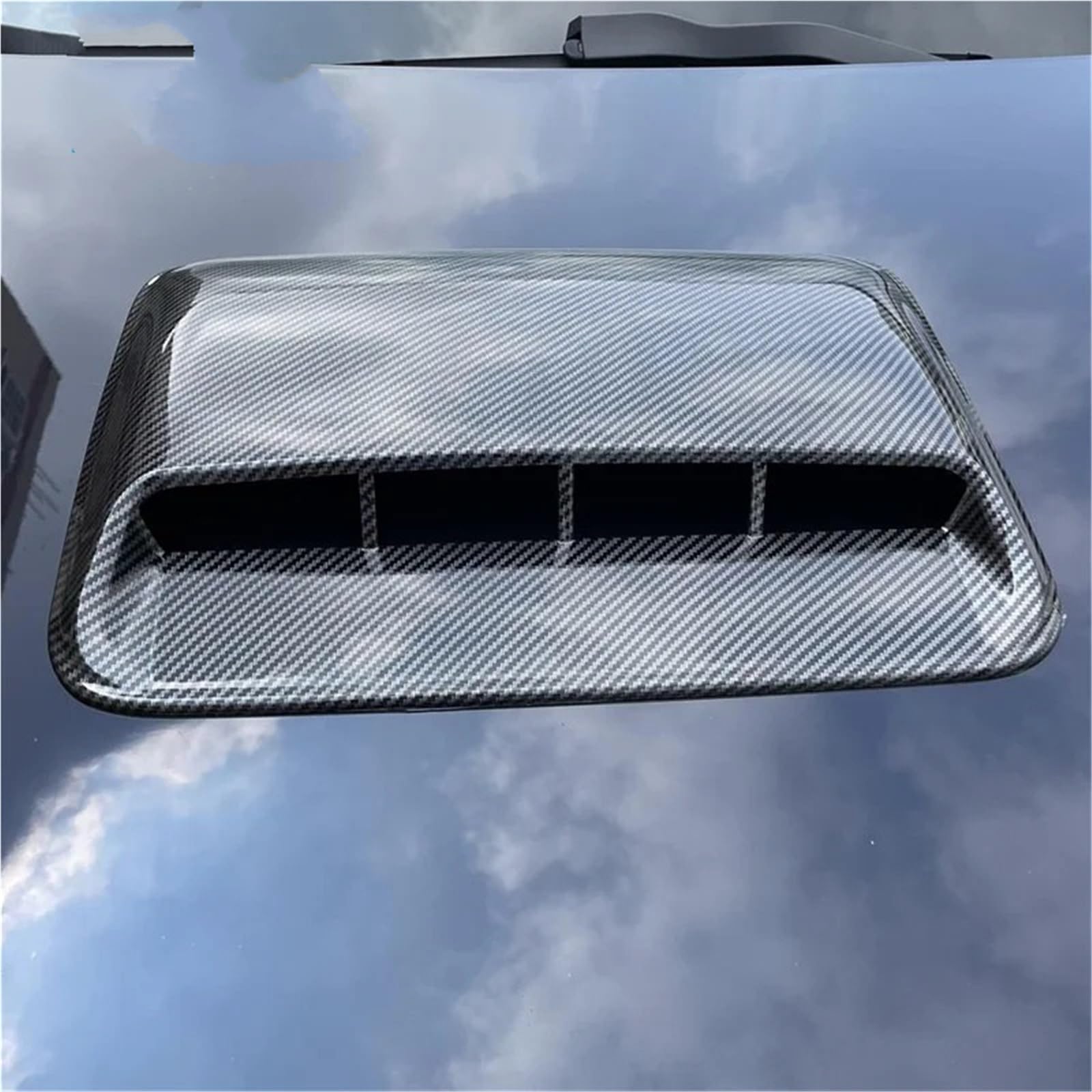 Pasuje Do BMW Audi Benz Maska Wloty Powietrza Wlot Samochodu Akcesoria 4x4(Black)