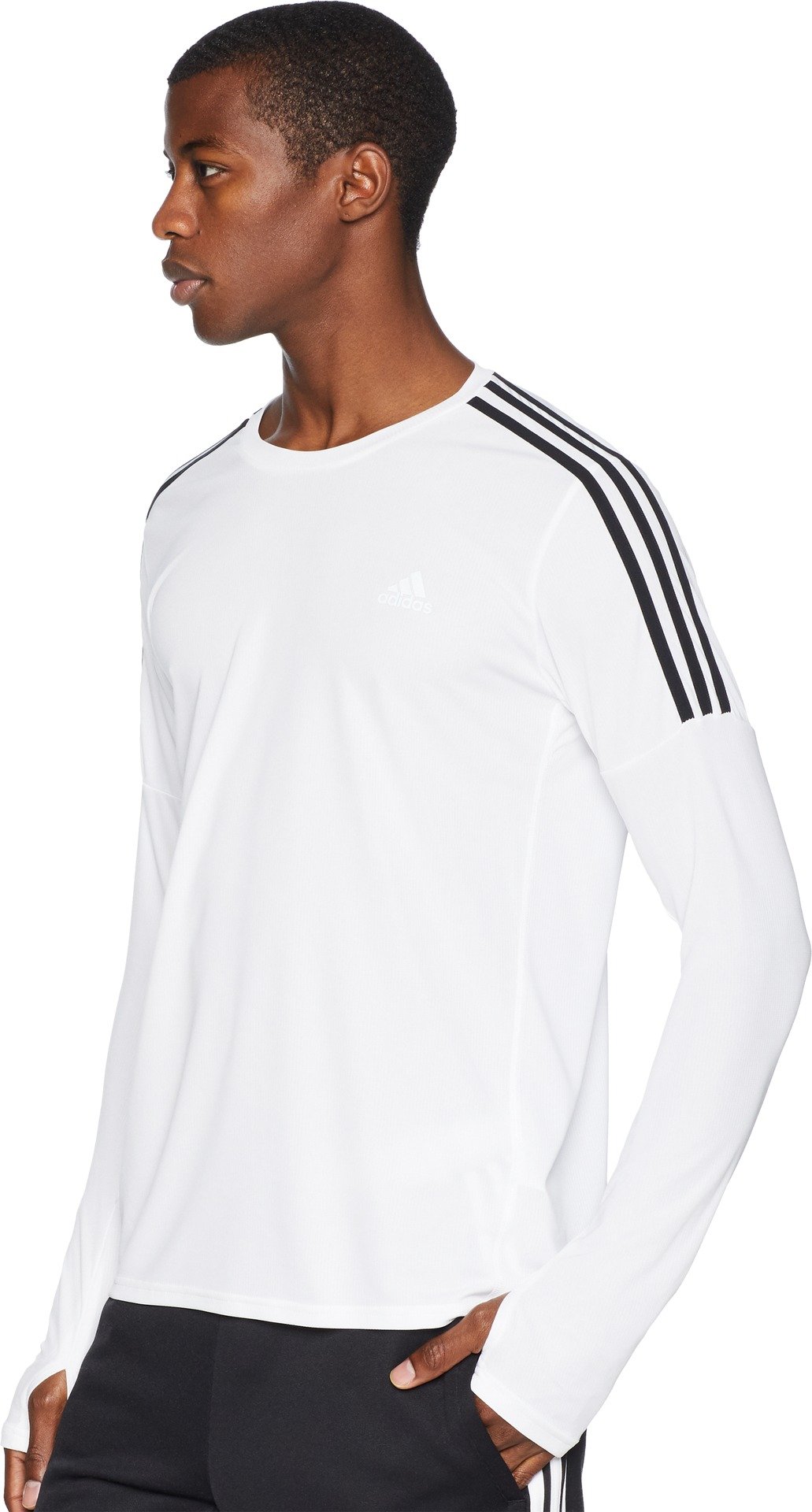 adidas City Skate Long Sleeve Tee White JC6833