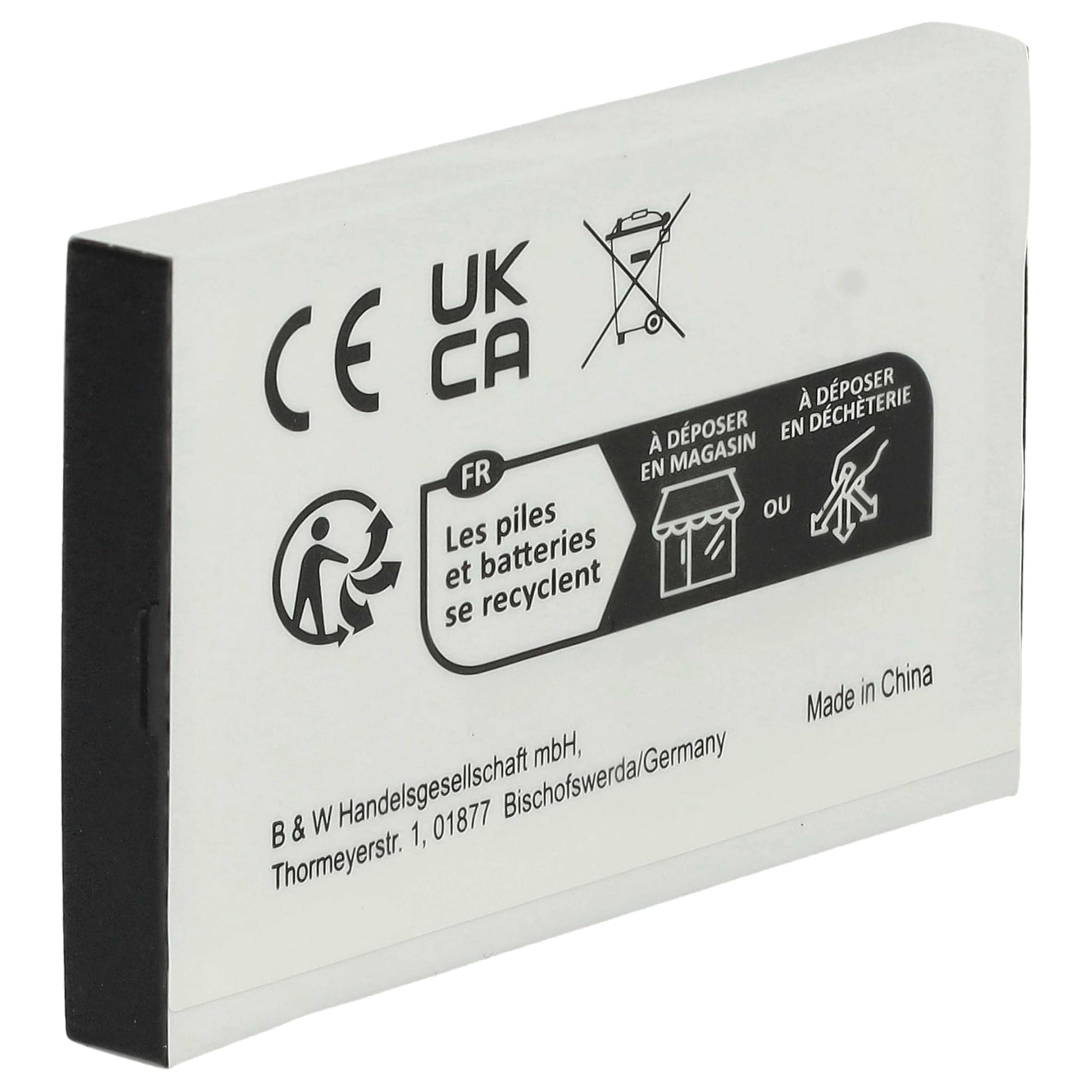 vhbw Batería Compatible con Nintendo Gameboy Advance SP (GBA SP) / Special AGS-001, AGS-101, AGS-003 - reemplaza Sam-SPRBP (Li-Ion, 800mAh, 3.7V)