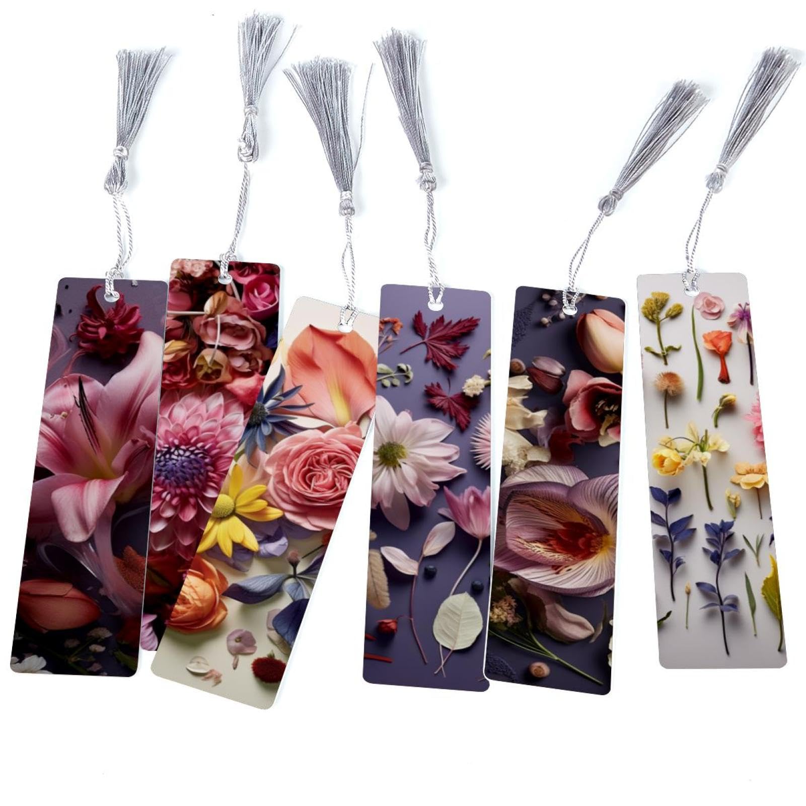 Marque-pages fleurs : le coffret de 6 cadeaux parfaits pour les lecteurs - 8