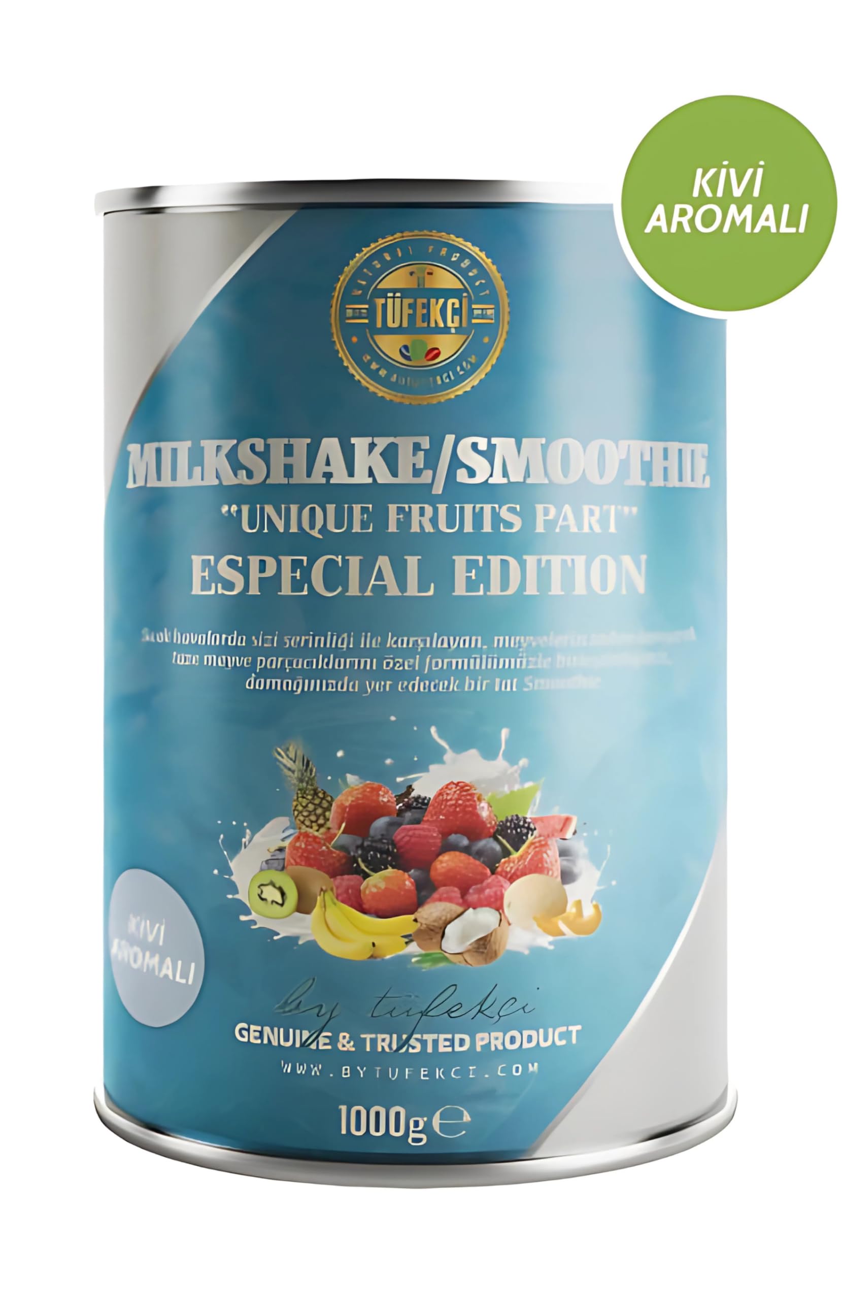 By Tüfekçi Kivi Milkshake Ve Smoothie İçecek Tozu 1000 Gr