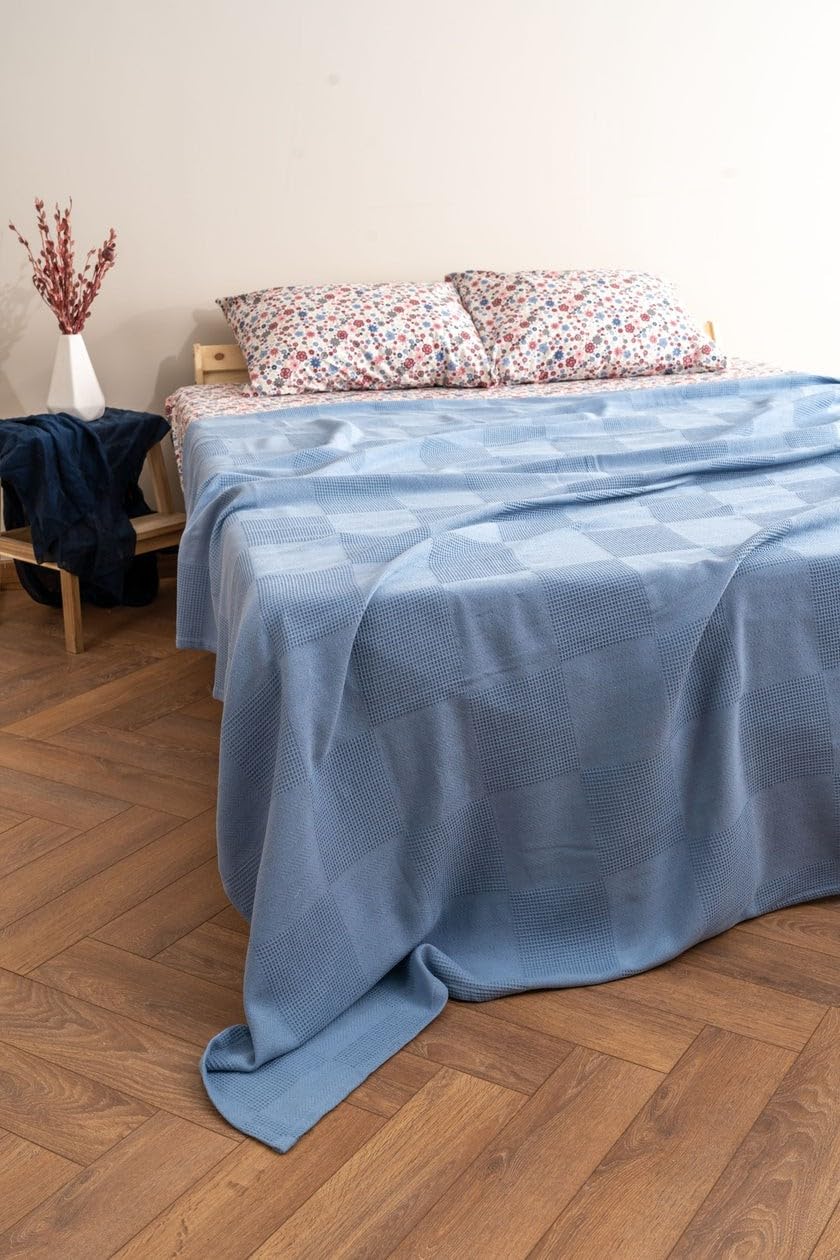 Soley Serenity 240X220 King Size-Battal Boy Pike-Mavi