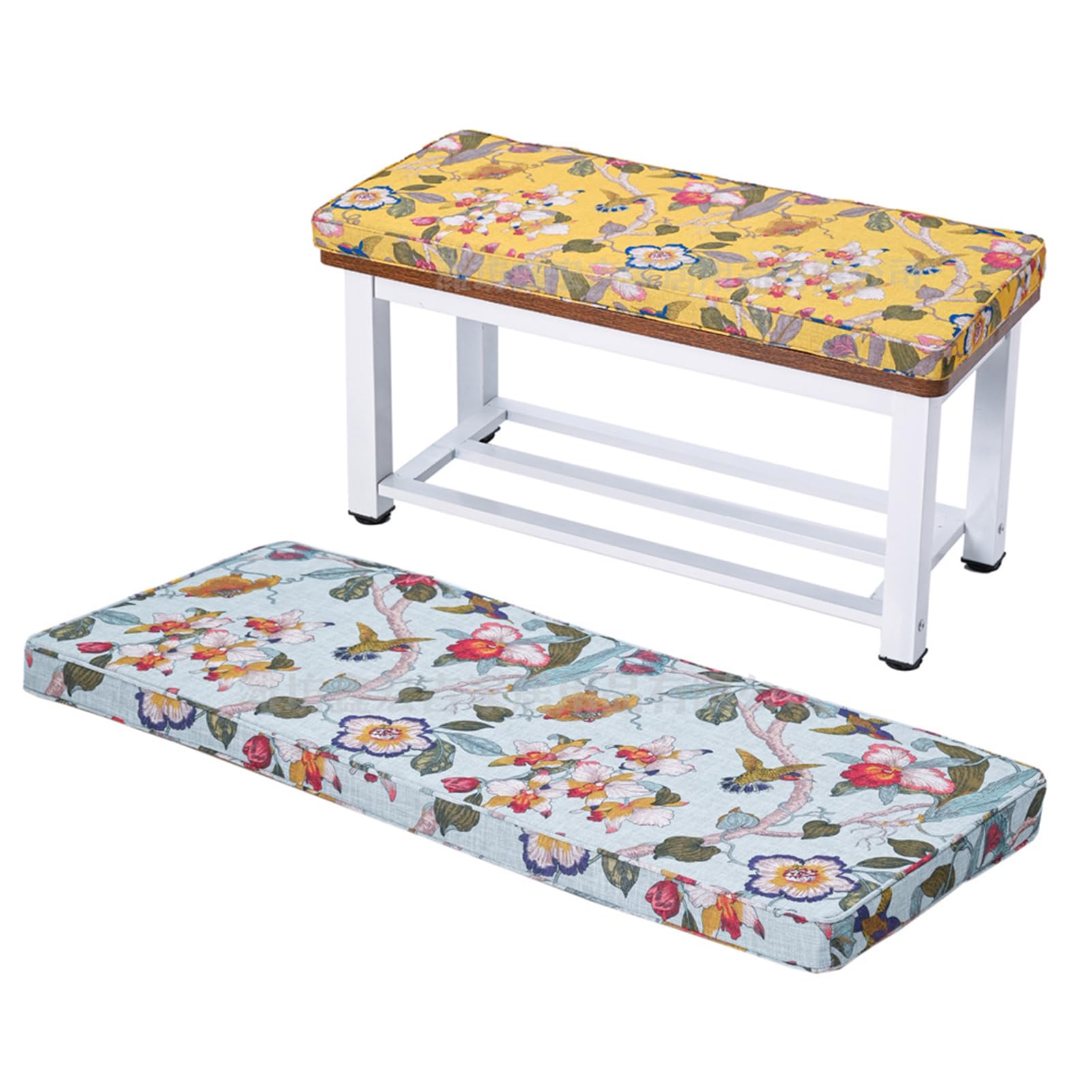 Galette de siège rembourrée antidérapante 5cm tapis protection fourrure lavable pour balançoire