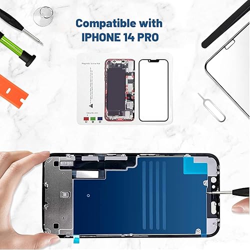Miniatura 10 de Reemplazo de pantalla para iPhone 14 Plus, reemplazo de vidrio compatible con iPhone 14 Plus de 6.7 pulgadas, kit de reparación de pantalla con