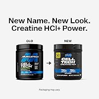 Vista 2 de MuscleTech Cell-Tech Creactor Creatine HCl Powder, Post Workout Muscle Builder for Men & Women, Creatine Hydrochloride + Free-Acid, Unflavored