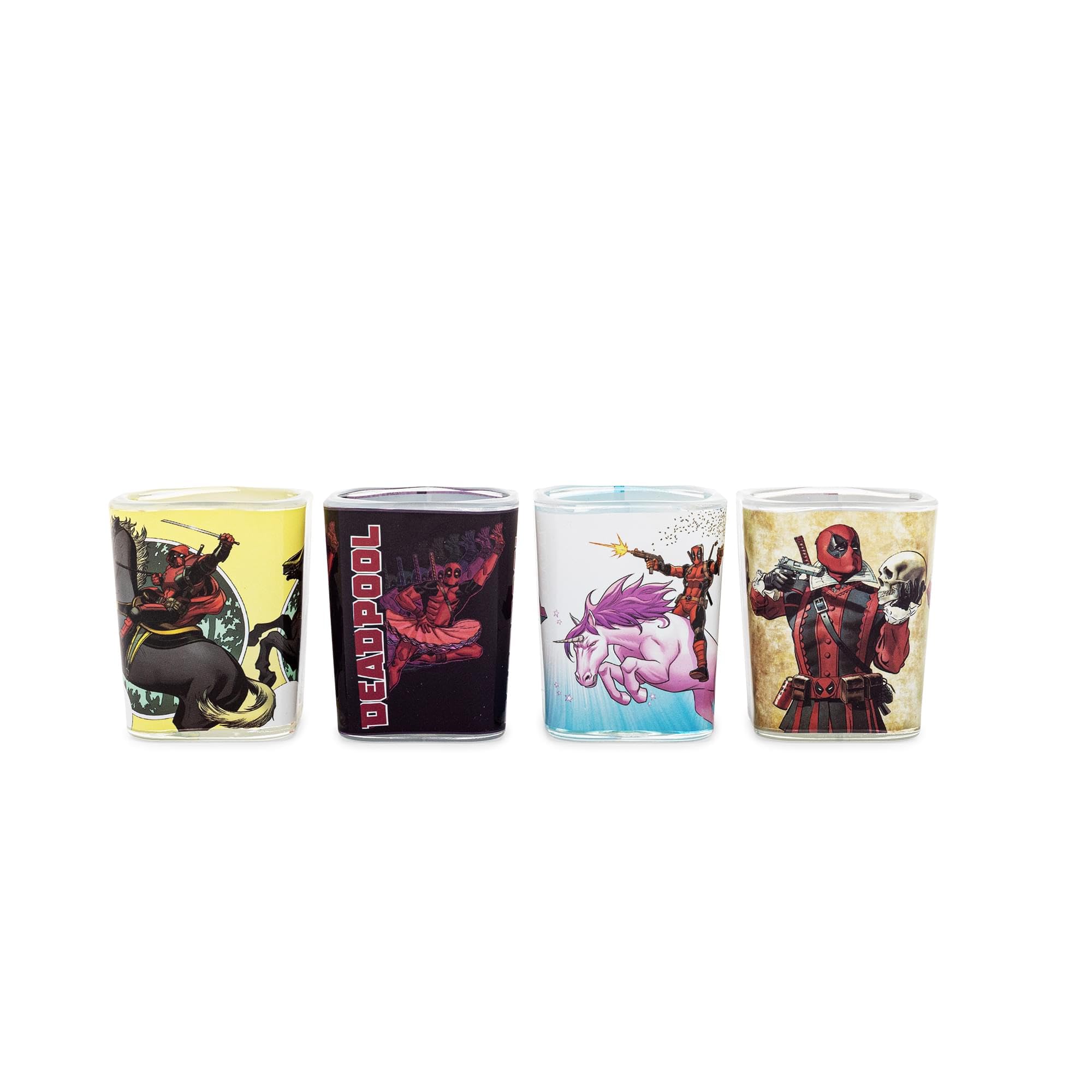 Mini verres à shot Deadpool Marvel 59 ml pour réussir vos fêtes