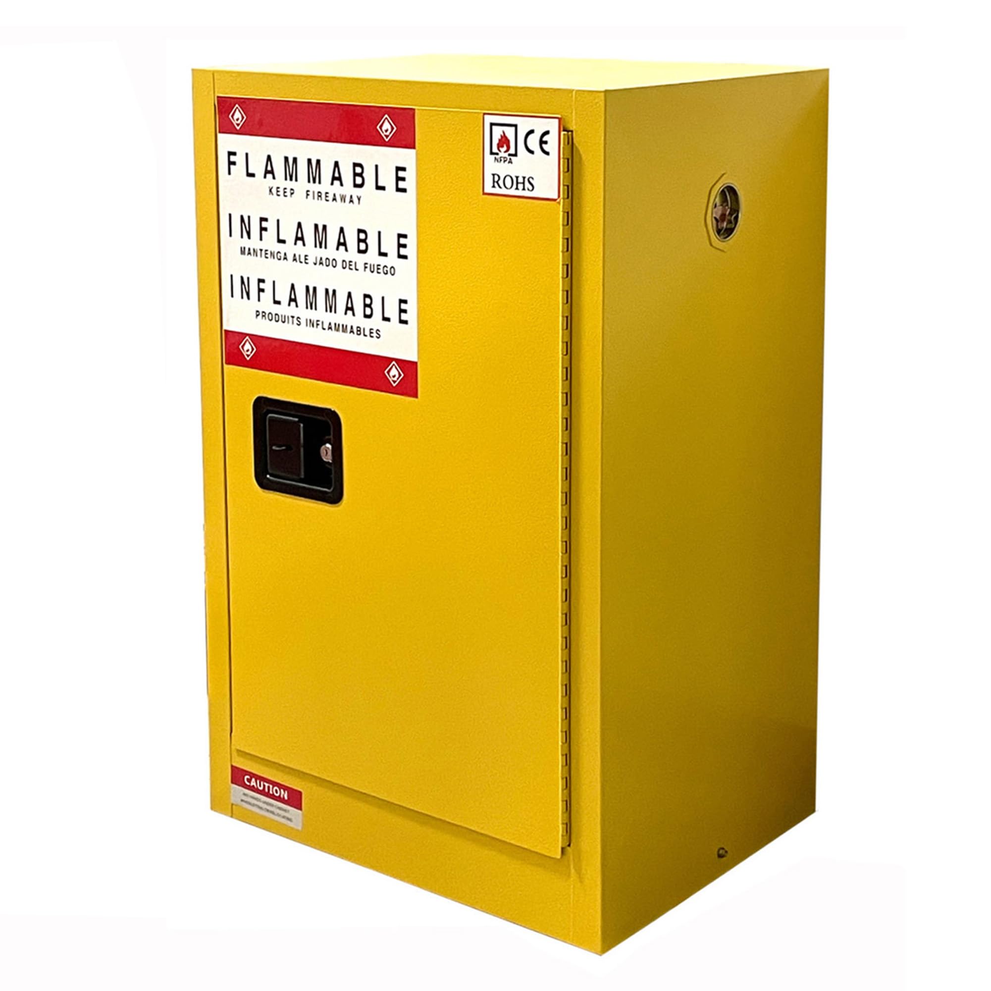 Flammable Safety Storage 23" x 18" x 35.3" Industry Hazardous Cabinet