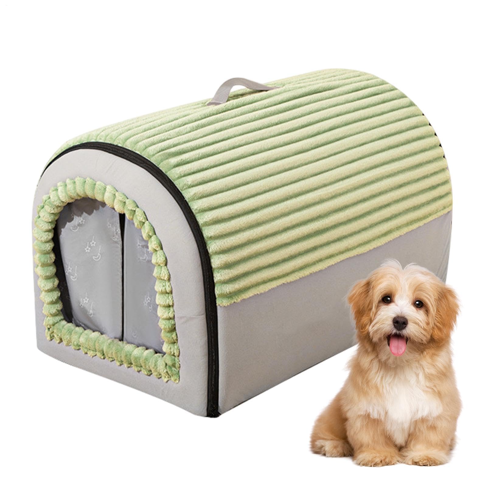 Cama de cueva para gatos extraíble | Cama lavable casa de gato para cachorros gatitos animales pequeños sala de estar dormitorio zona de juegos apartamento