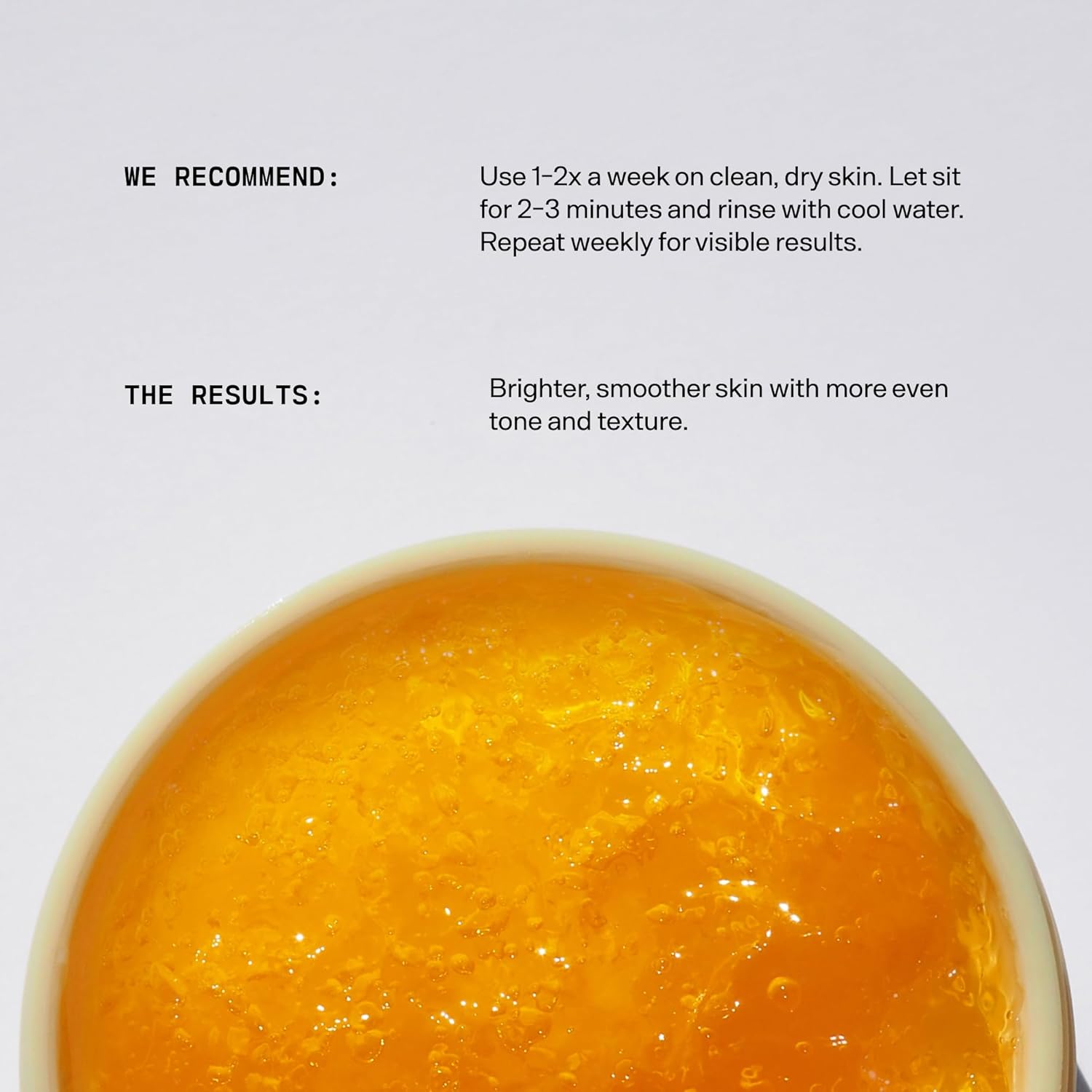 Versed Doctor's Visit Skin Resurfacing Face Mask - Glycolic Acid + Lactic Acid Face Exfoliant for Dark Spots & Skin Texture - AHA BHA Enzyme Mask to Brighten, Smooth Rejuvenate (1.7 fl oz / 50 ml) - Image 6