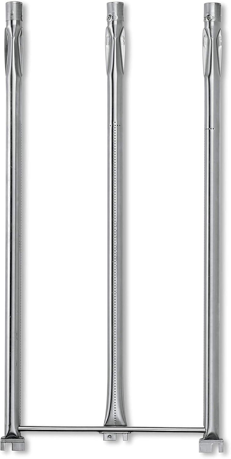 weber stainless?steel burner tube set, silver – spirit 700, genesis silver b/c (2000-2006), genesis gold (2002-2006), and 2005 genesis platinum gas grills, genuine weber replacement