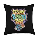 It's My B-Earth Day, Environmental Gifts, Happy Earth Day Throw Pillow