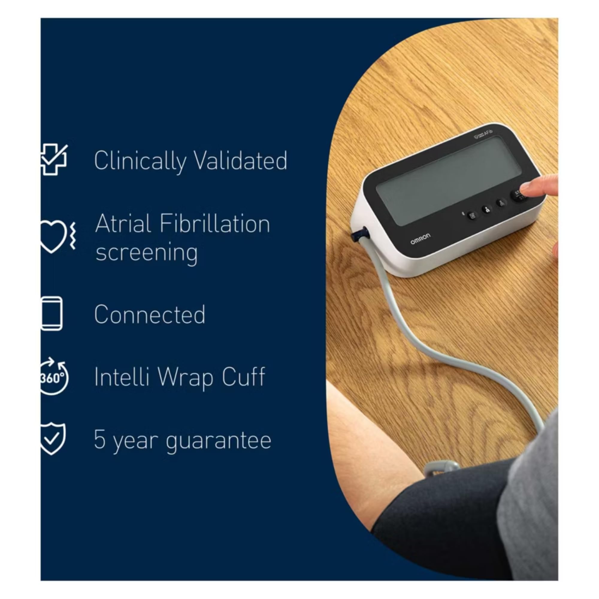 Omron M4 Connect AFib Tensiomètre Bras