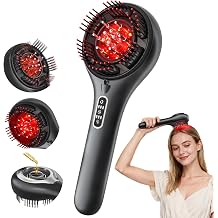 Morfone Upgrade 3 in 1 Electric Scalp Massager Brushes, Hair Oil Applicator, IPX7 Waterproof Scalp Massager Comb, Cordless & Portable Adjustable Modes for Men Women