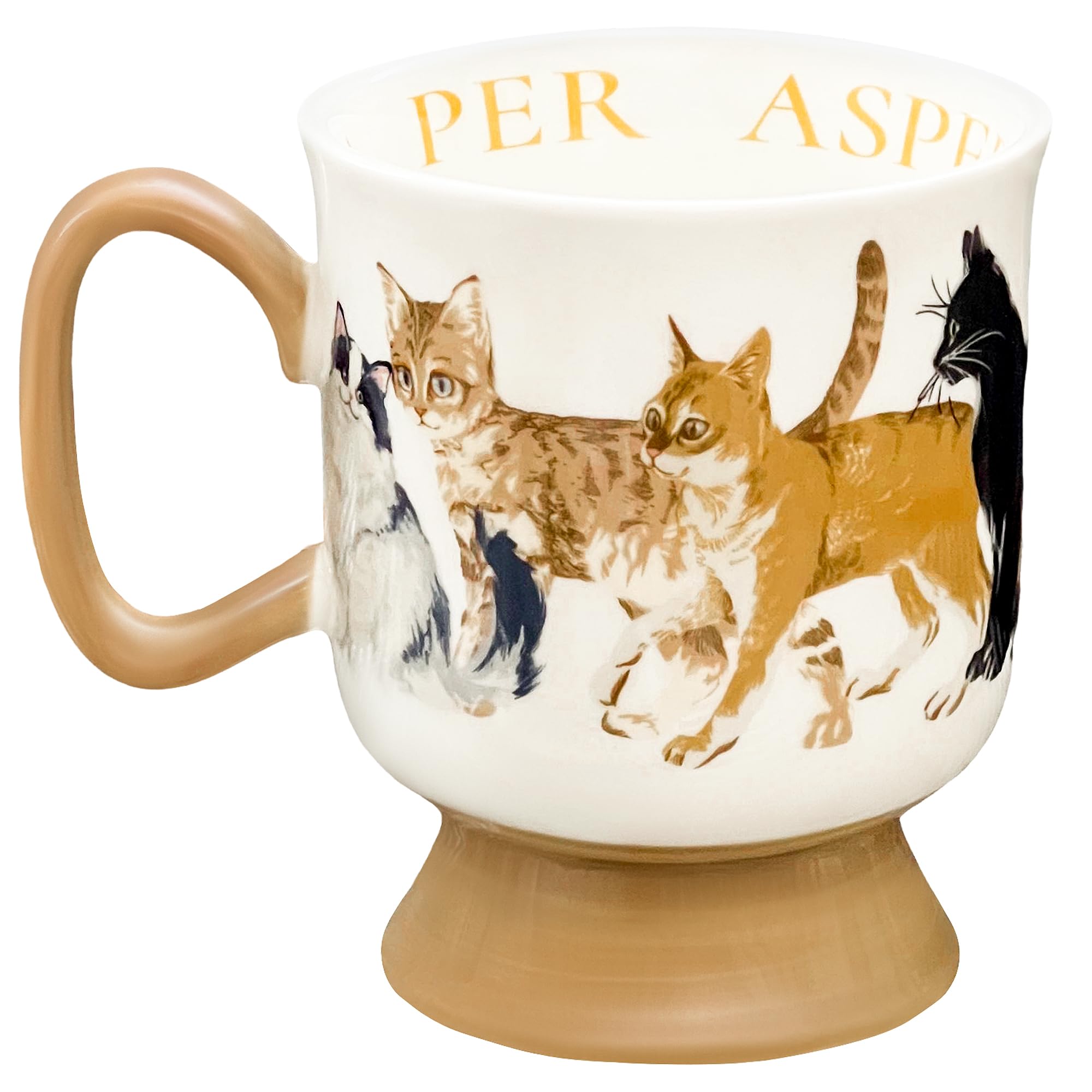Amazon.com | Cat Coffee Mug, 14oz Cute Ceramic Mugs with Big Handle, Animal  Porcelain Cup for Latte Hot Chocolate Milk, Holiday and Birthday Gift for  Cat Lovers, Women Friends & Mothers Day