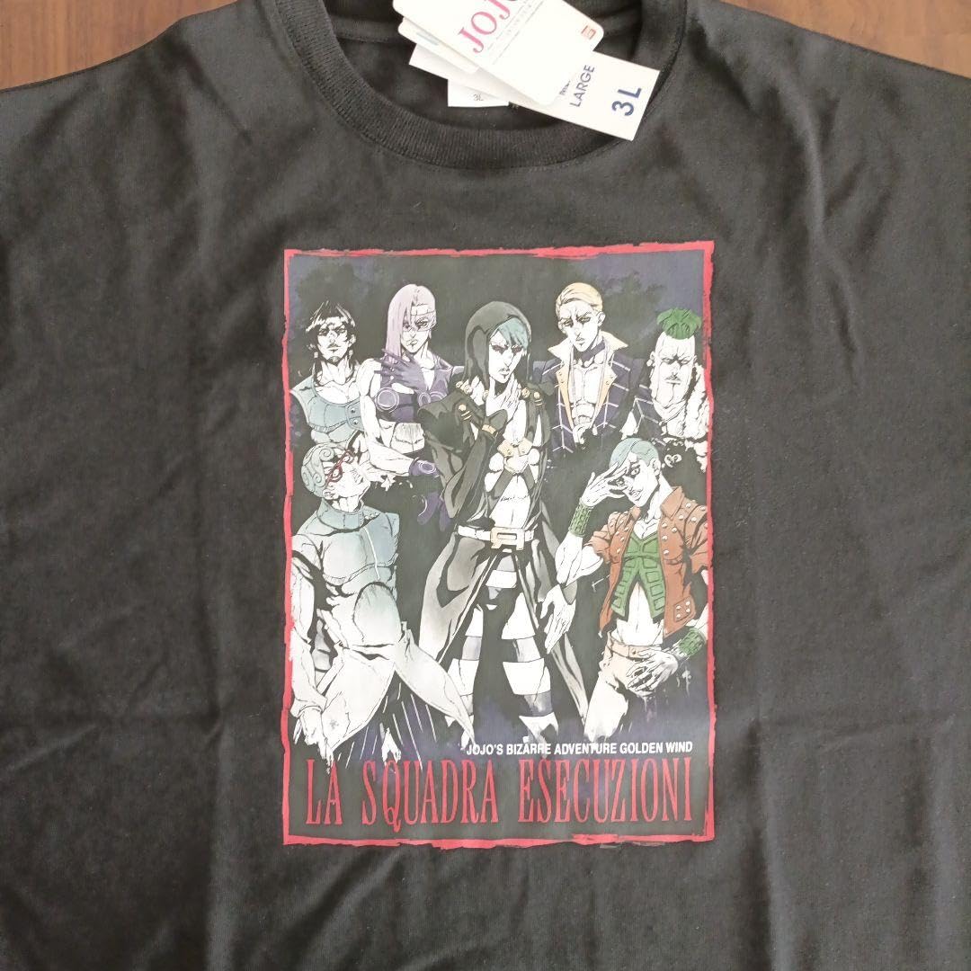 ジョジョの奇妙な冒険　暗殺チーム　Tシャツ　しまむら　アベイル Amazon.co.jp: アベイル ジョジョ5部 暗殺チームTシャツ 3L : おもちゃ