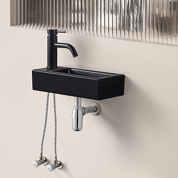 JOMOWN ブラック 手洗いボウル 375×190×95mm 1.jpg