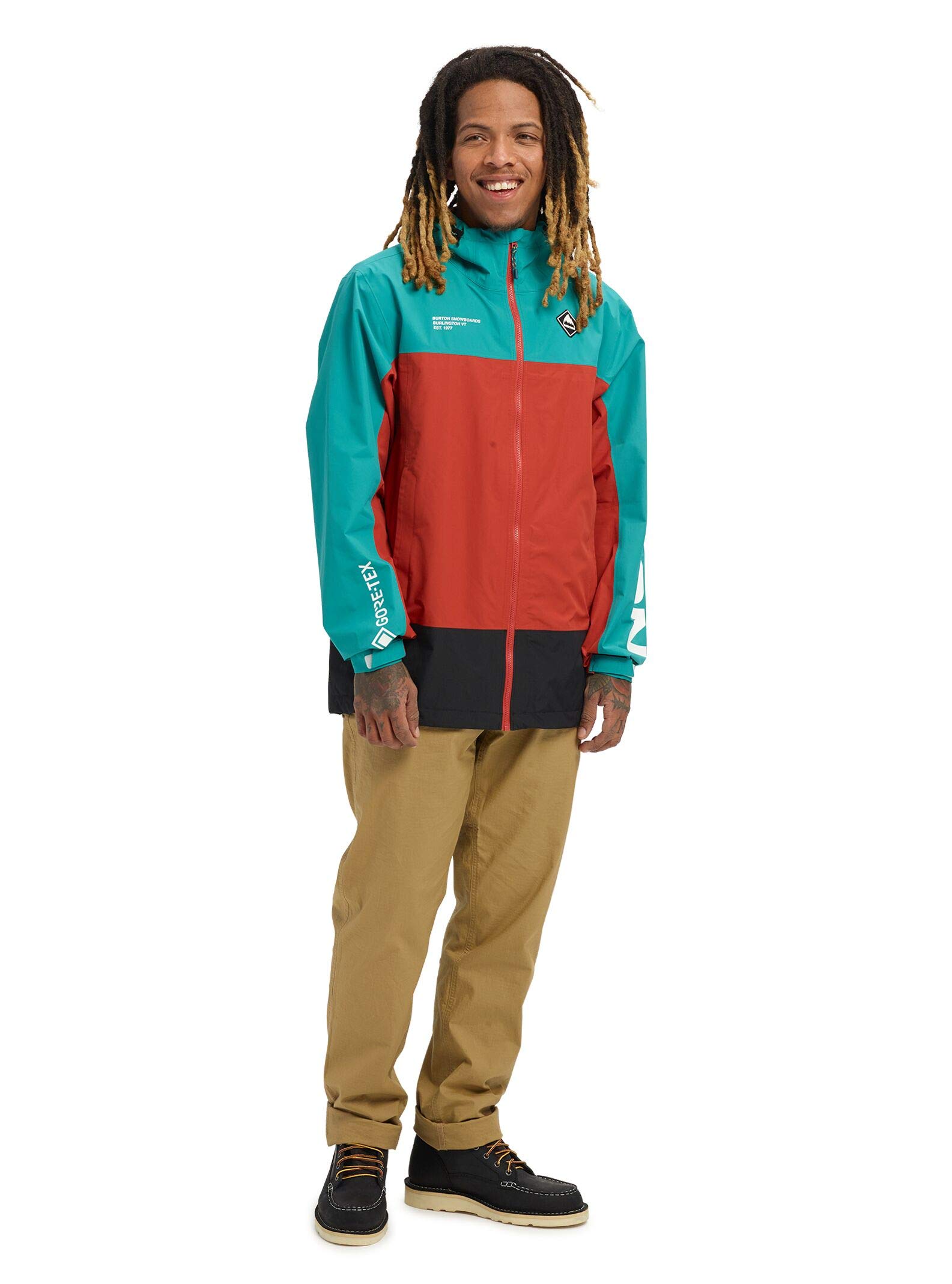 BURTON GORETEX PACKABLE PACKRITE JKTバートン Men's Burton GORE-TEX Packrite Rain Jacket | Burton.com
