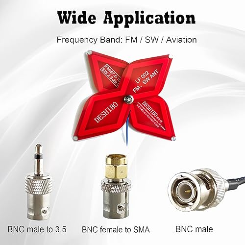 Miniatura 5 de Mini antena de radio de onda corta portátil LF-002 Antena al aire libre FM 87.6-108MHZ SW 2.3-29.9MHz Mejora la recepción de la señal y evita el