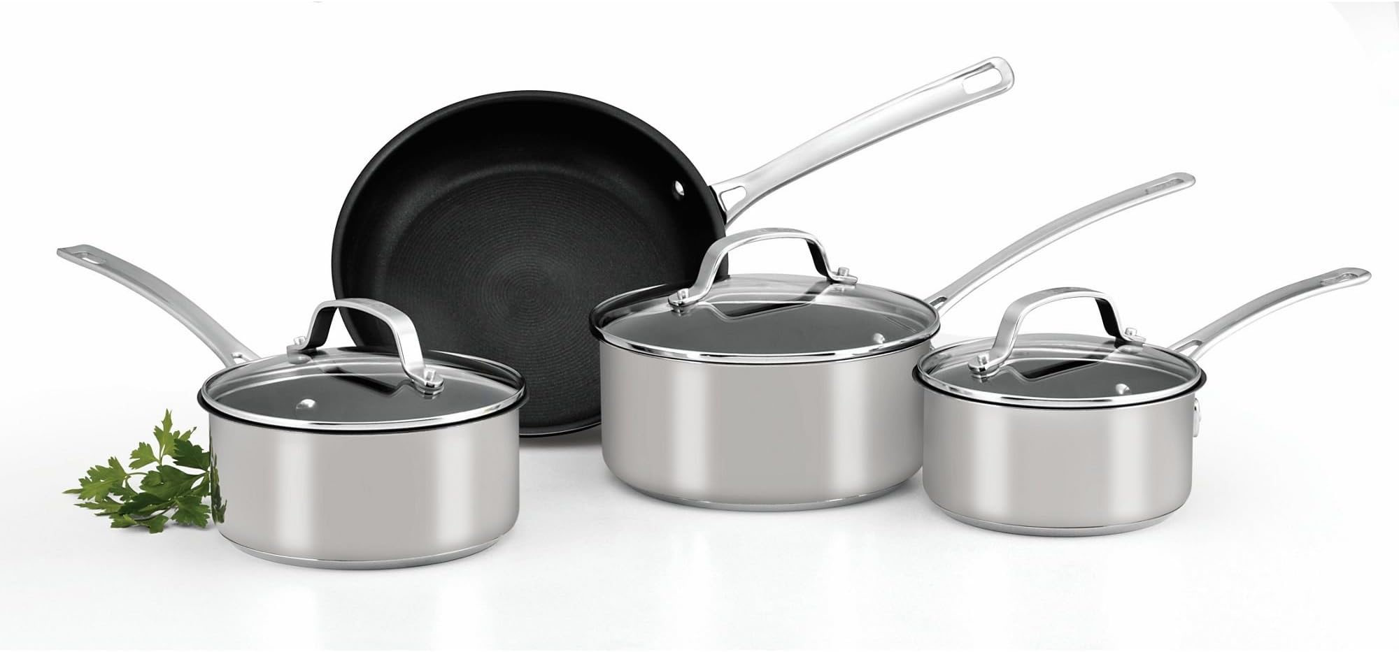 Circulon Genesis Stainless Steel Cookware Set, 4 Piece