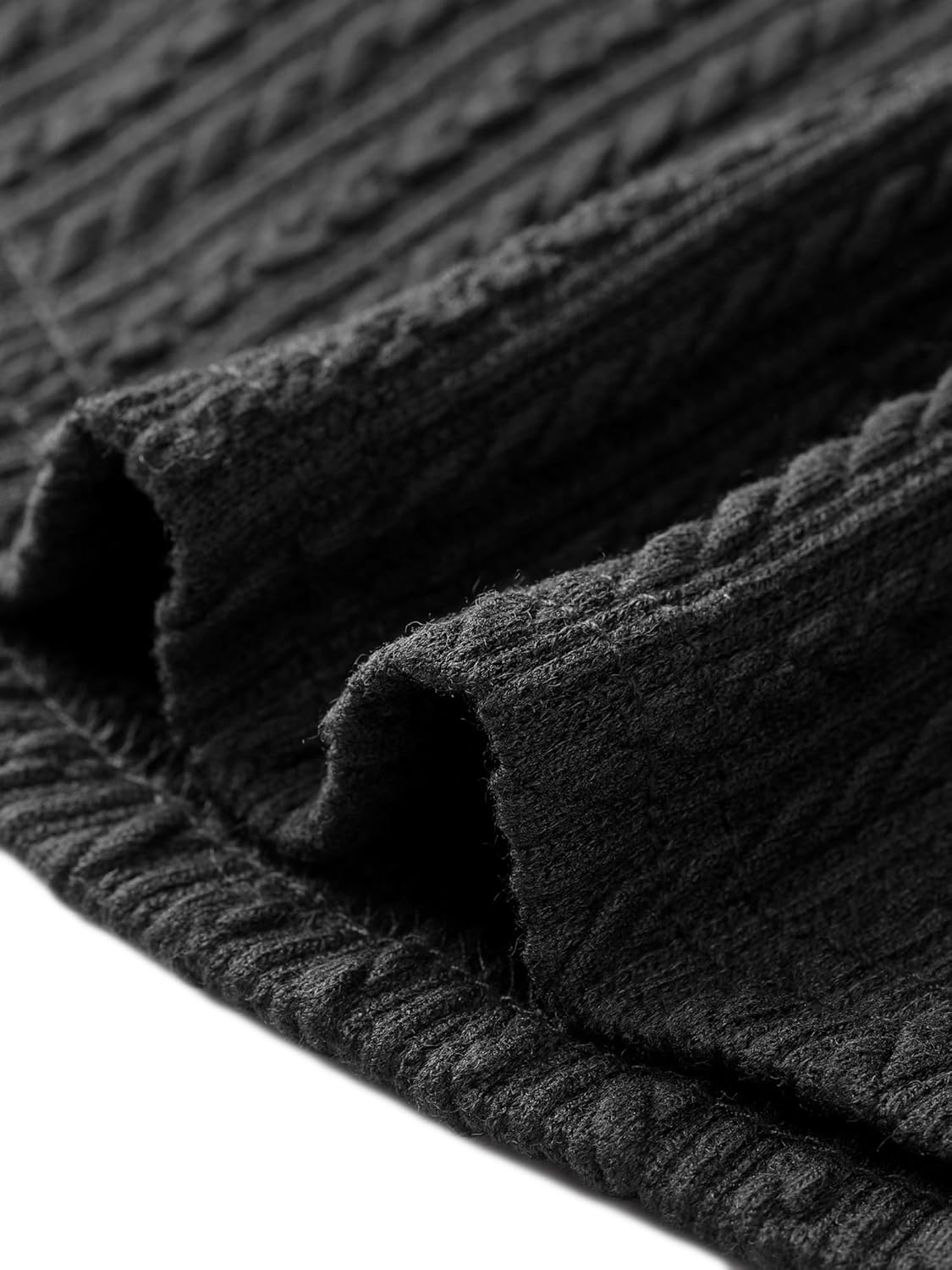 Allegra K Puff Long Sleeve Blouse for Women's Winter Pullover Mock Neck Dressy Casual Tops Work Shirt - Image 5