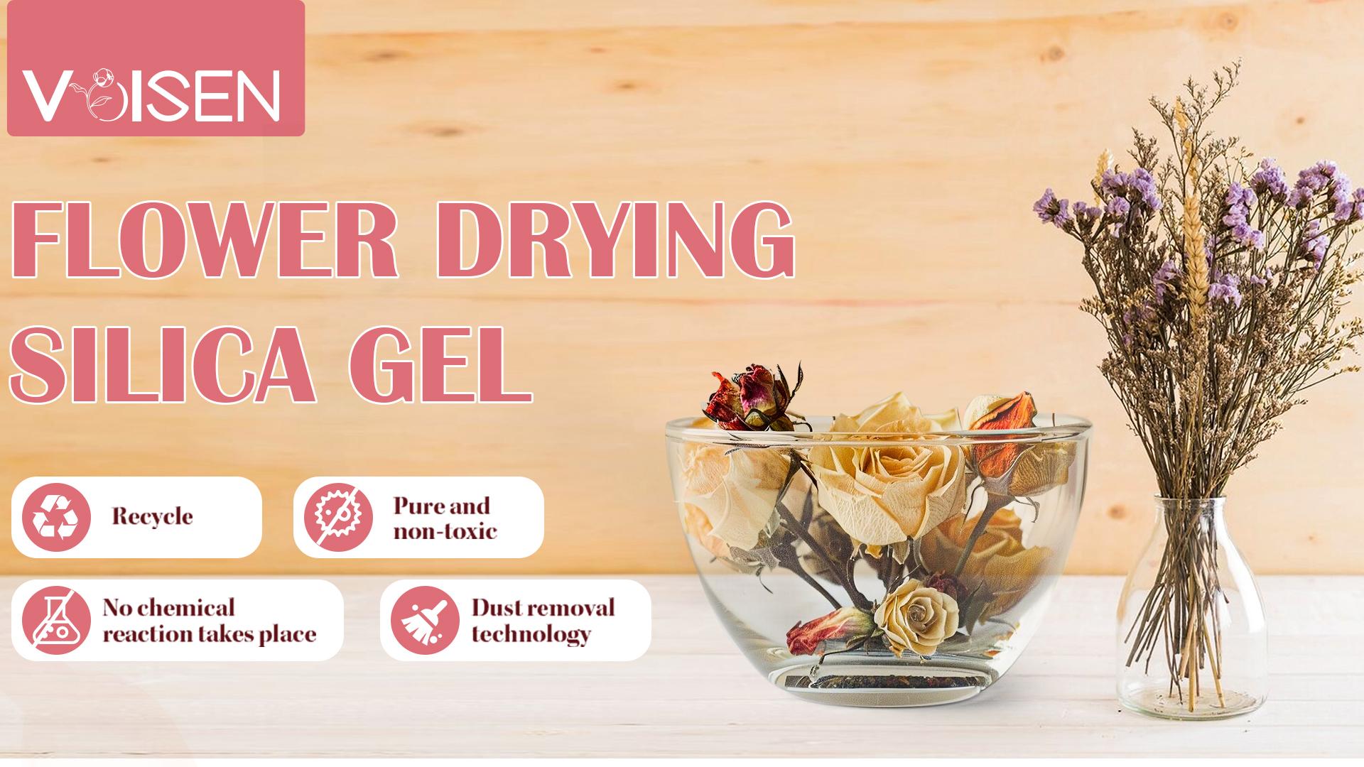 Image of VOISEN Silica Gel Flower Drying, 5LBS Flower Drying Silica Gel Crystals