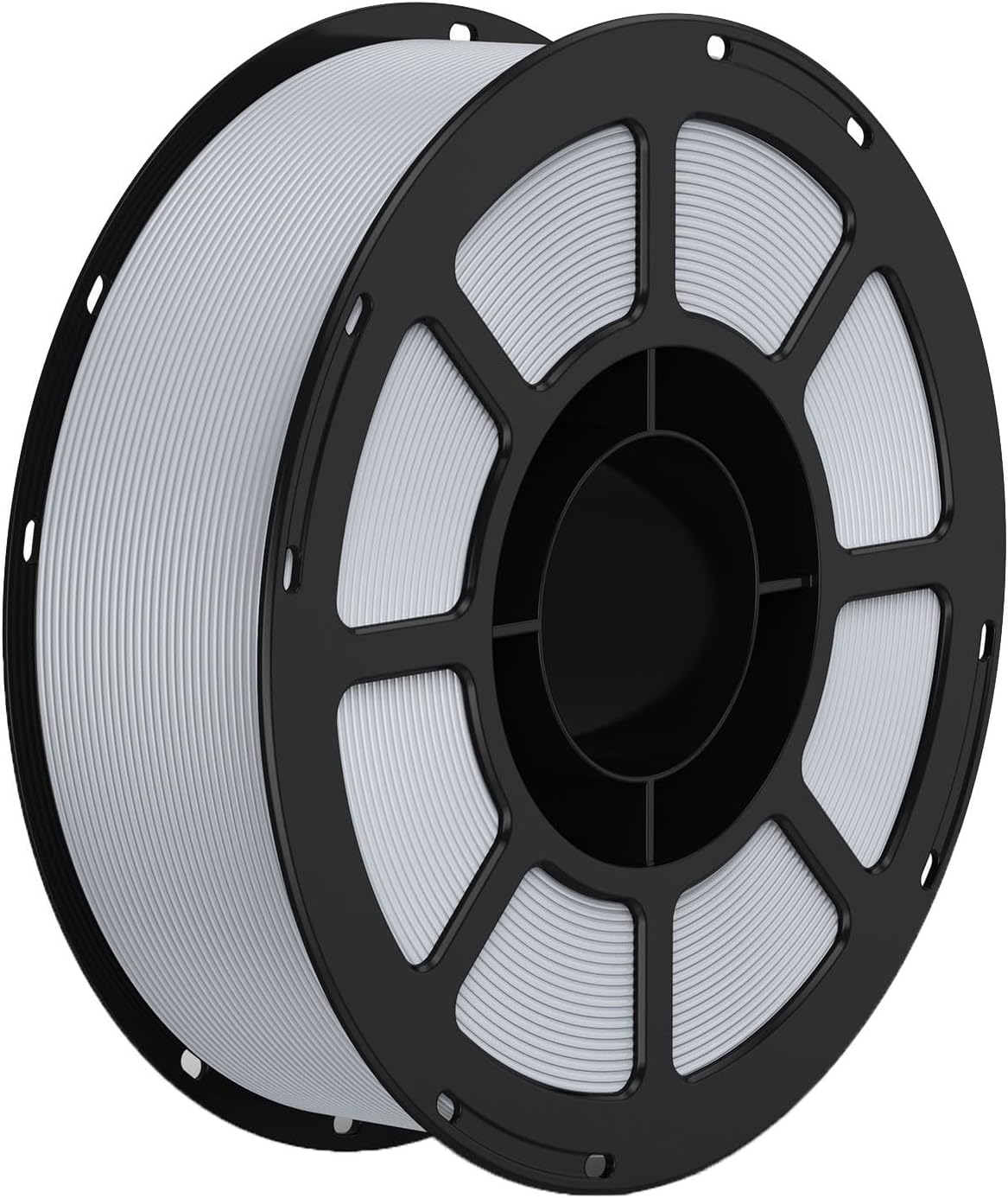 1.75mm 3D Printer PETG Filament High-Speed Printing Neat Lacing 1KG(Light Grey)