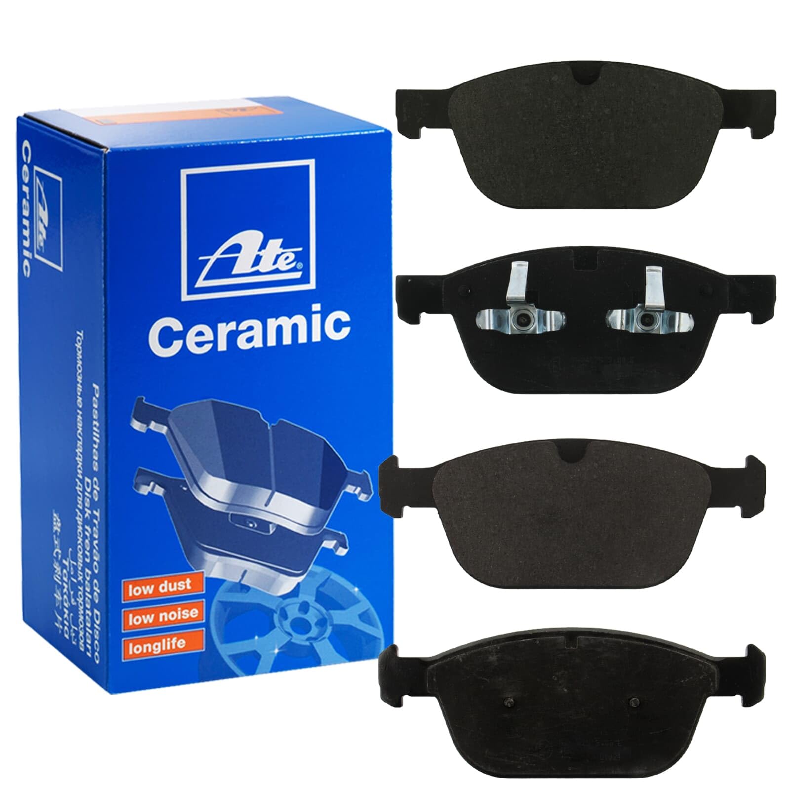 Remblokset, schijfrem ATE Ceramic 13.0470-7272.2 voor Volvo