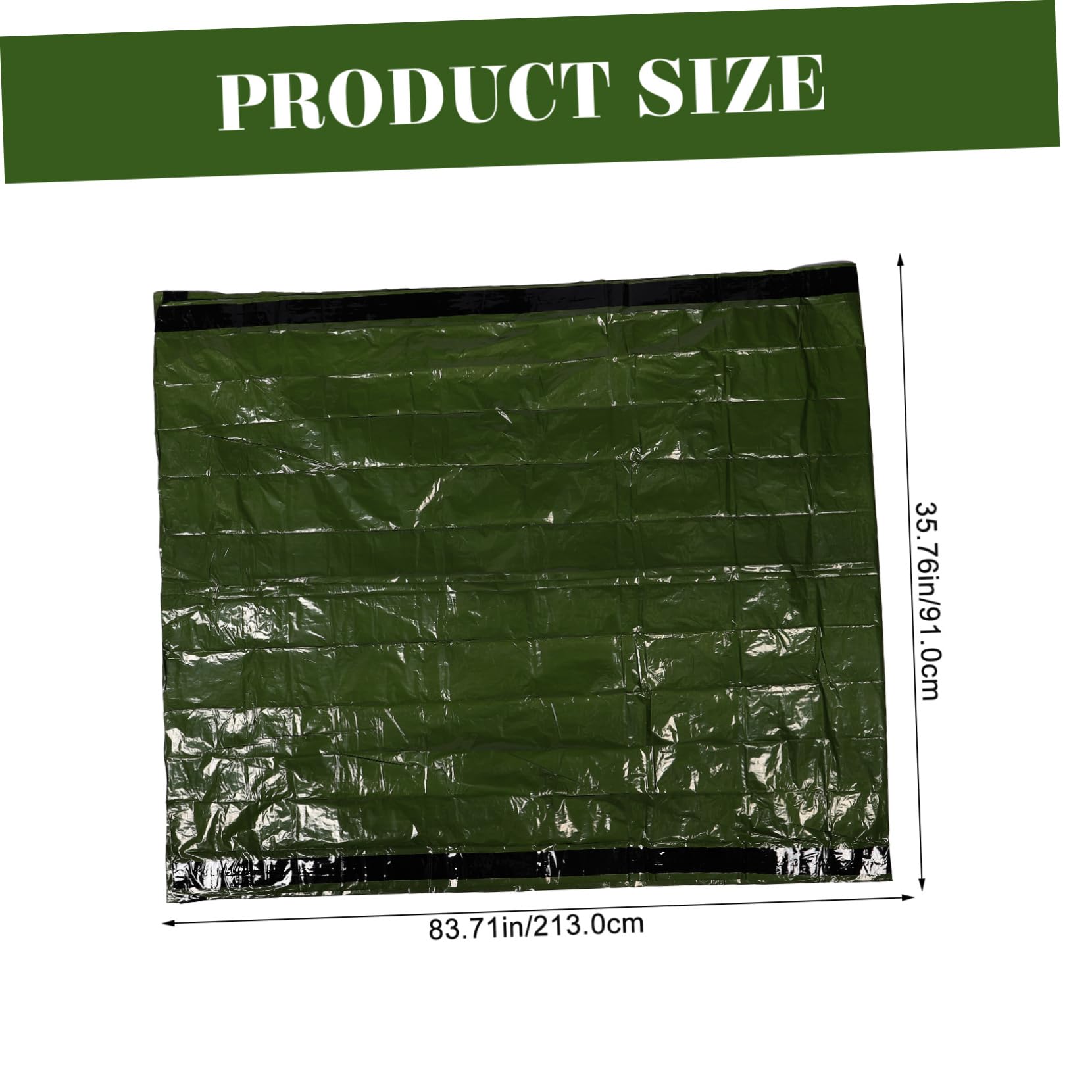 Mikikit Survival Sleeping Bag Thermal Insulation Emergency Blanket Camping Hiking Outdoor Gear