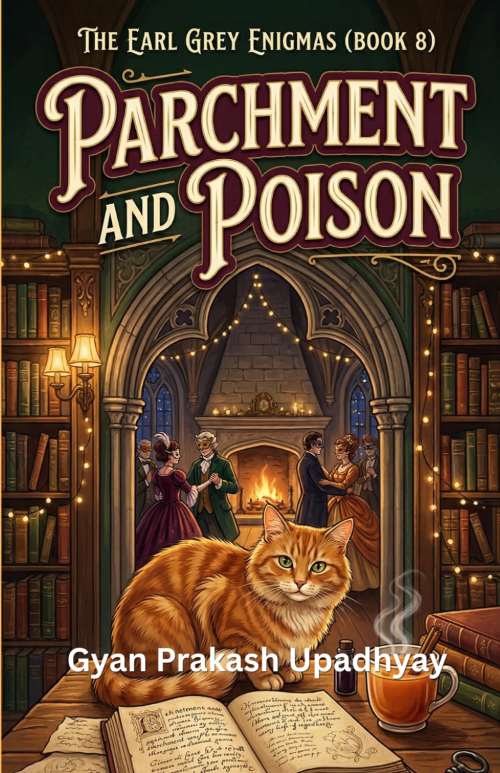 Parchment and Poison: A Locked-Room Cozy Mystery (The Earl Grey Enigmas)