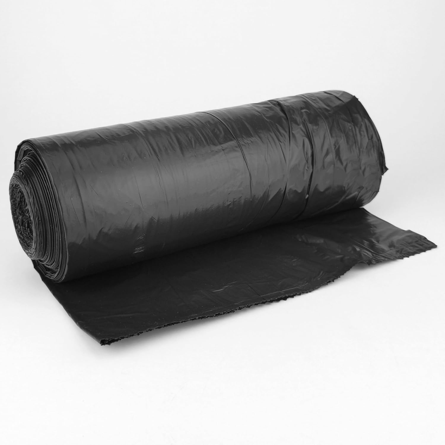D.RECT 240L Bin Liners, 10 Pieces, Waste Bags for Recycling, Black
