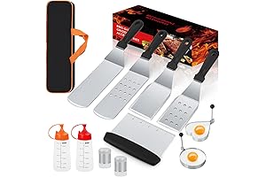 13Pcs Camp Chef Spatula Set: Enhance Your Grilling Skills