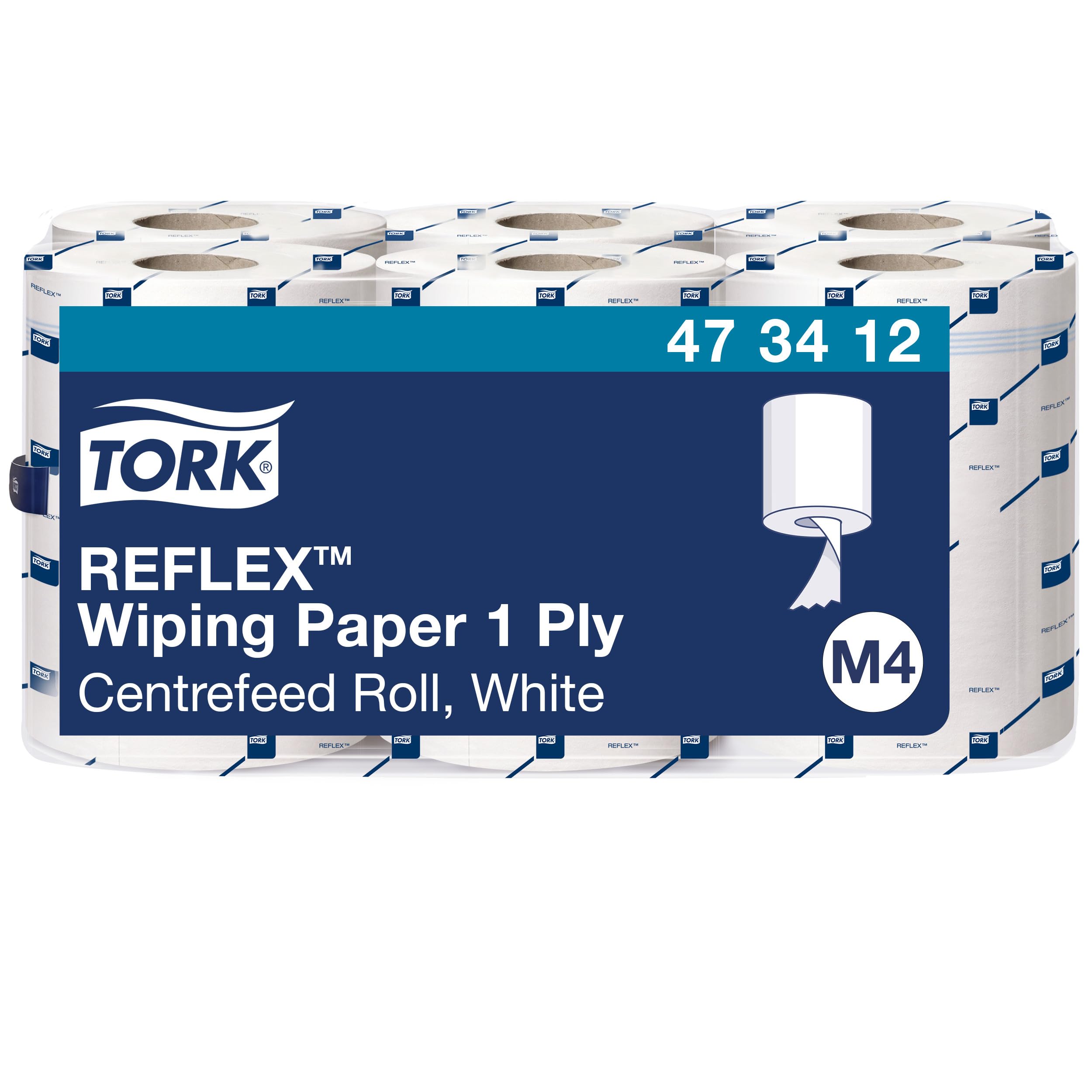 Tork Podajnik na papier toaletowy w rolce SmartOne, biały T8, duża pojemność, seria Elevation, 680000
